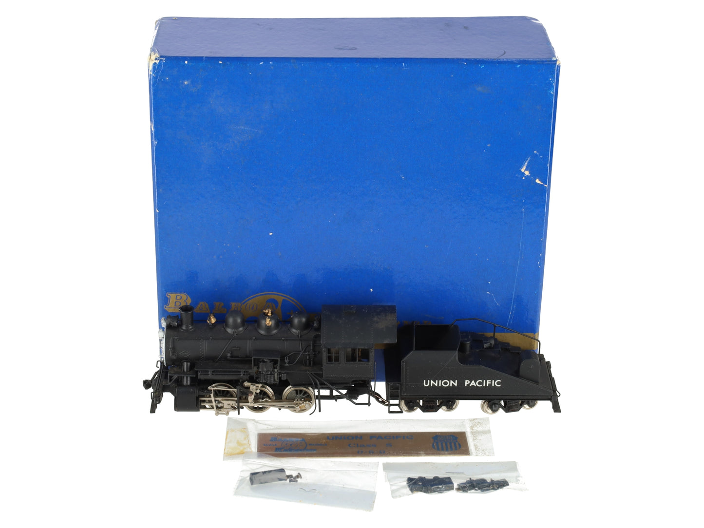 Balboa /Katsumi HO BRASS Union Pacific "S" Class 0-6-0 Steam Loco/Tender EX/Box
