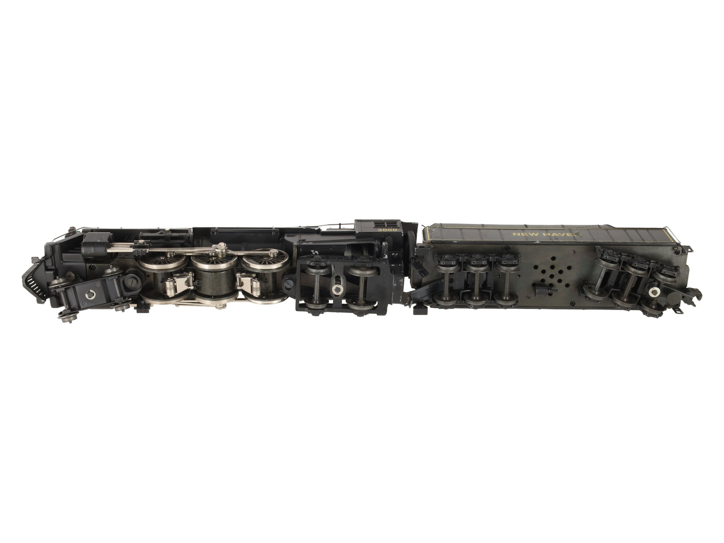 Lionel O Gauge New Haven 2-6-2 Steam locomotive & Tender #3000 VG