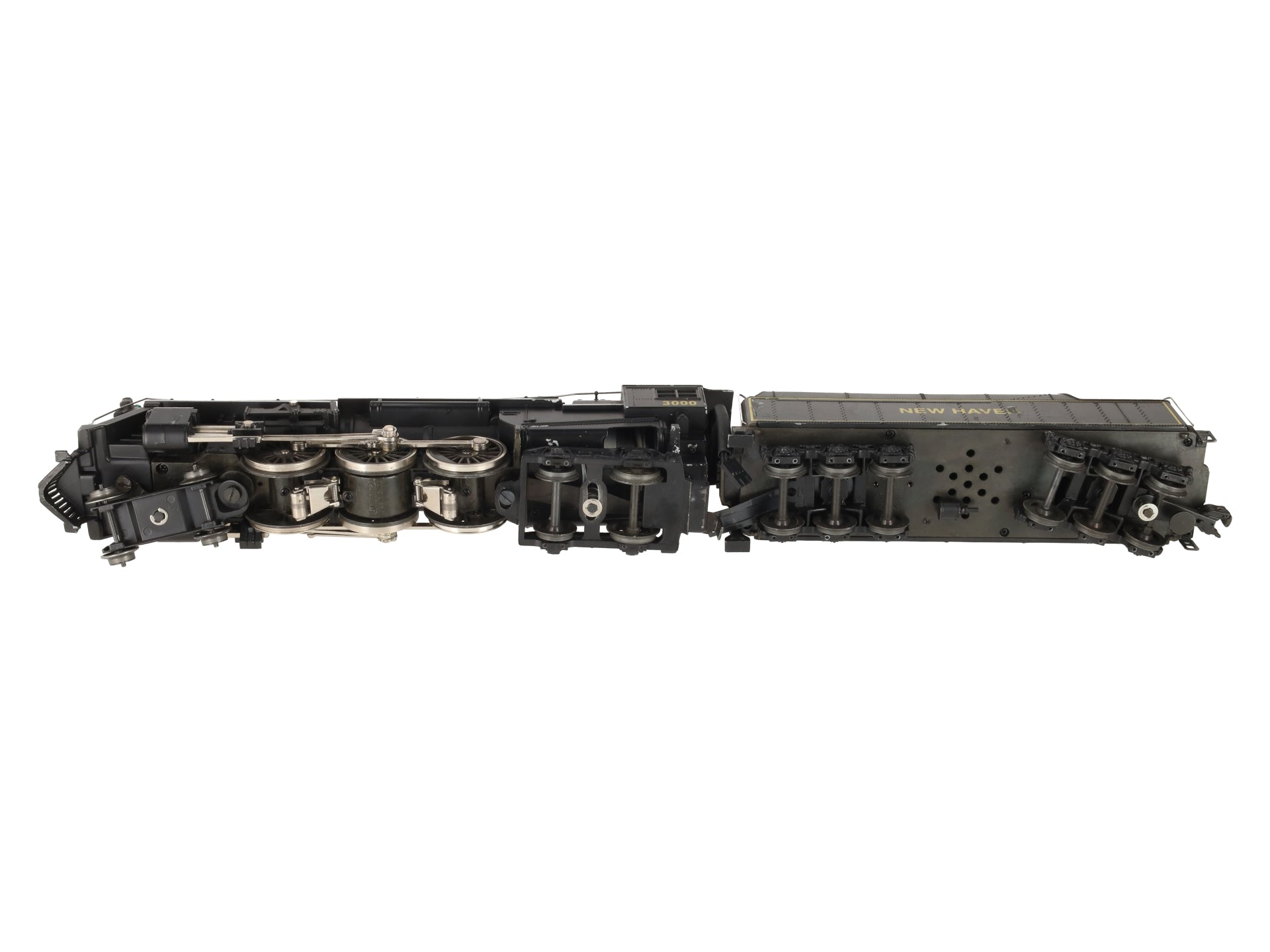 Lionel O Gauge New Haven 2-6-2 Steam locomotive & Tender #3000 VG