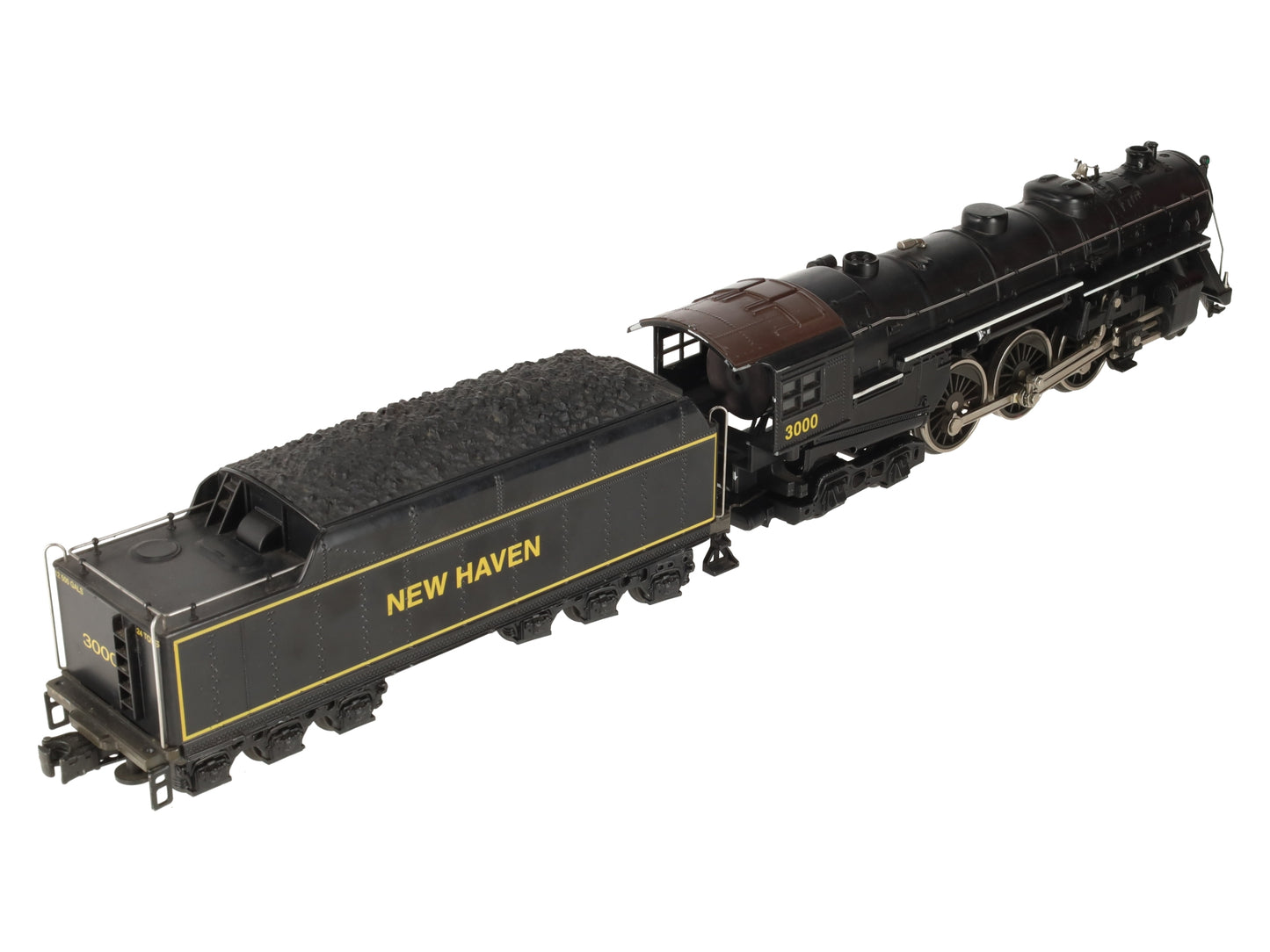 Lionel O Gauge New Haven 2-6-2 Steam locomotive & Tender #3000 VG