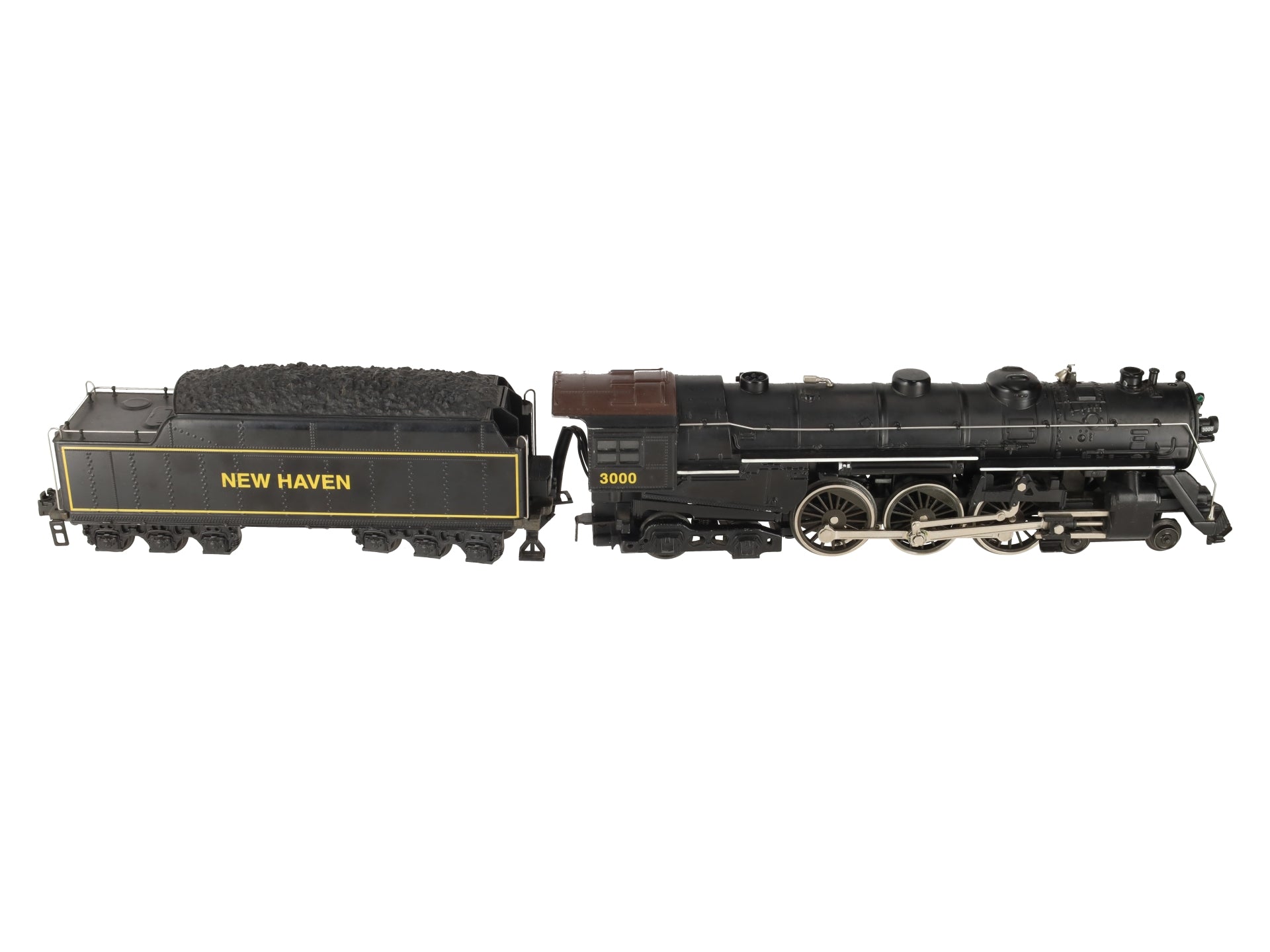 Lionel O Gauge New Haven 2-6-2 Steam locomotive & Tender #3000 VG