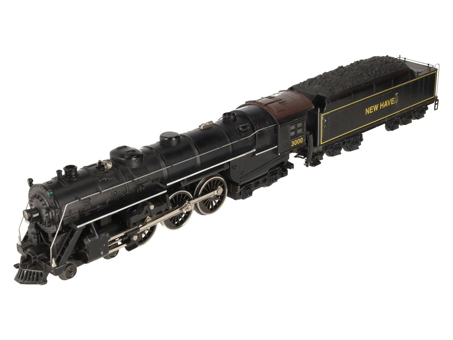 Lionel O Gauge New Haven 2-6-2 Steam locomotive & Tender #3000 VG