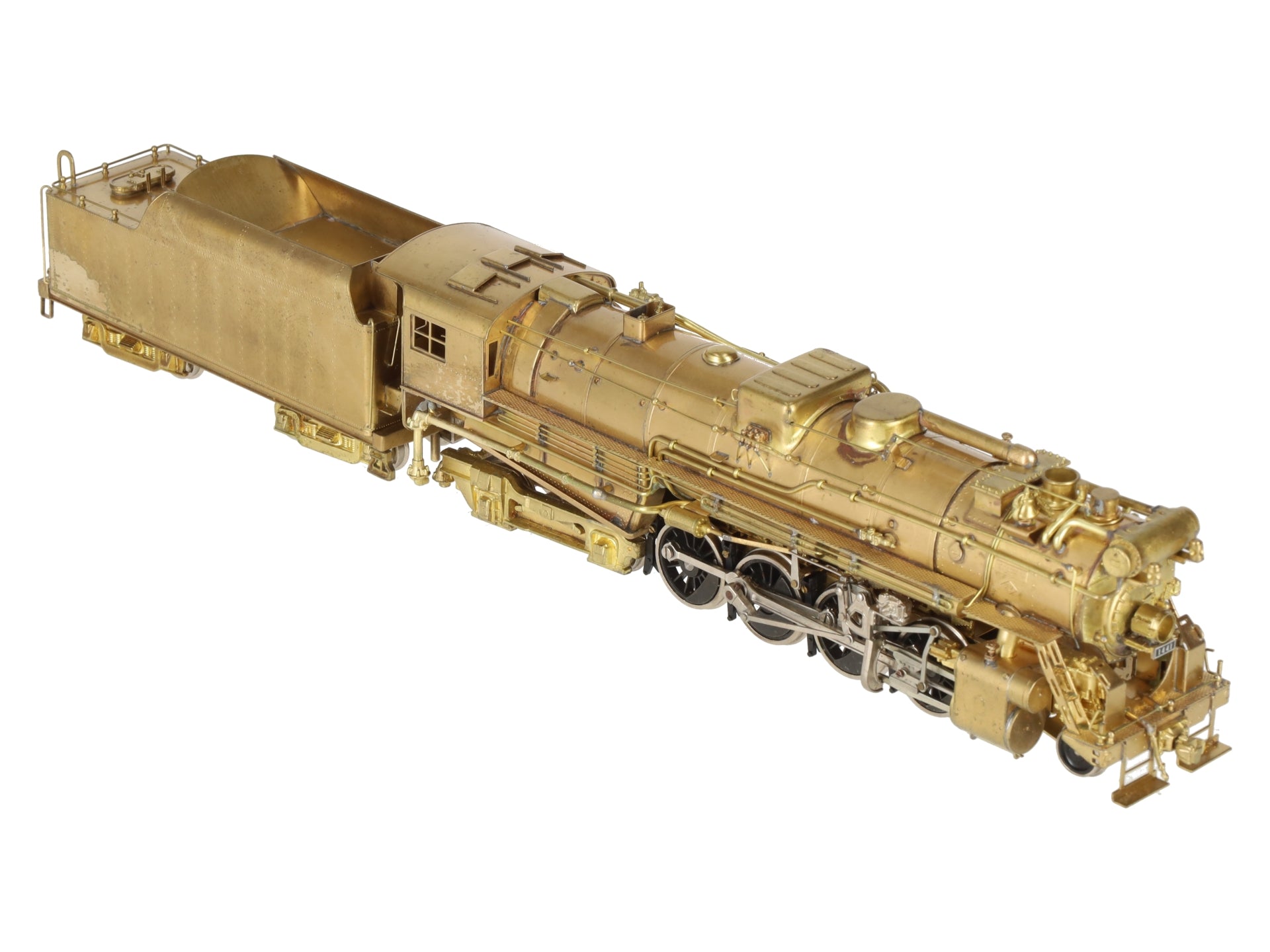 Nickel Plate HO BRASS B&A Class A-1b 2-8-4 Steam Locomotive & Tender EX/Box