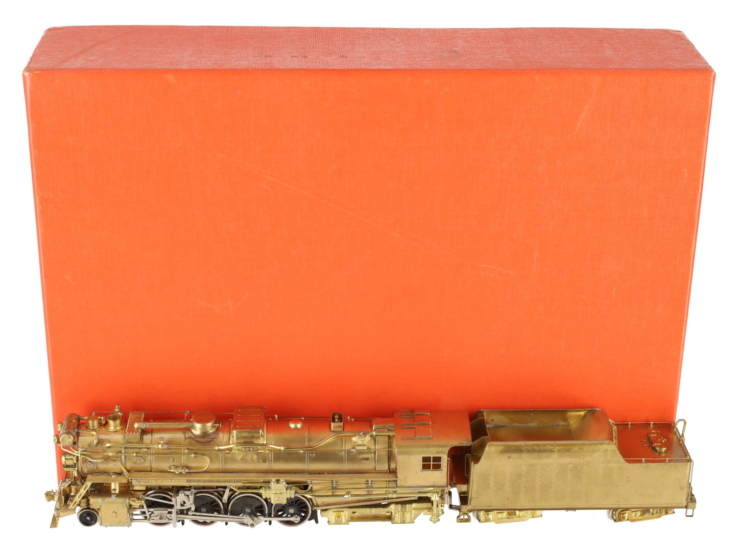 Nickel Plate HO BRASS B&A Class A-1b 2-8-4 Steam Locomotive & Tender EX/Box
