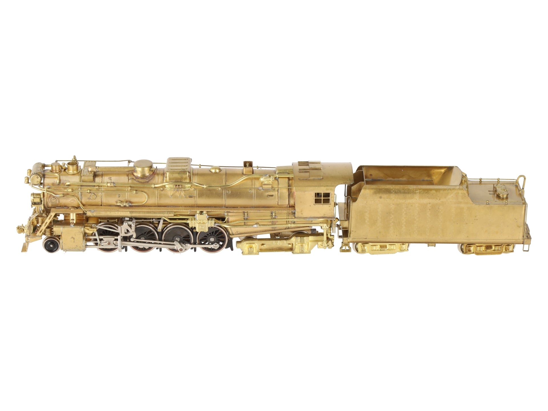 Nickel Plate HO BRASS B&A Class A-1b 2-8-4 Steam Locomotive & Tender EX/Box