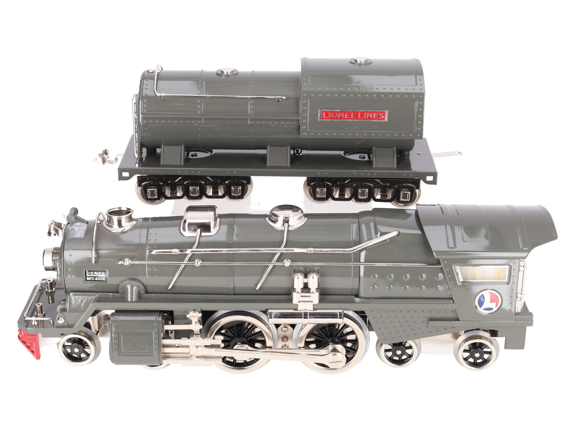 Lionel 6-13108 Standard Gauge 400E 4-4-4 Steam Locomotive and Tender EX/Box