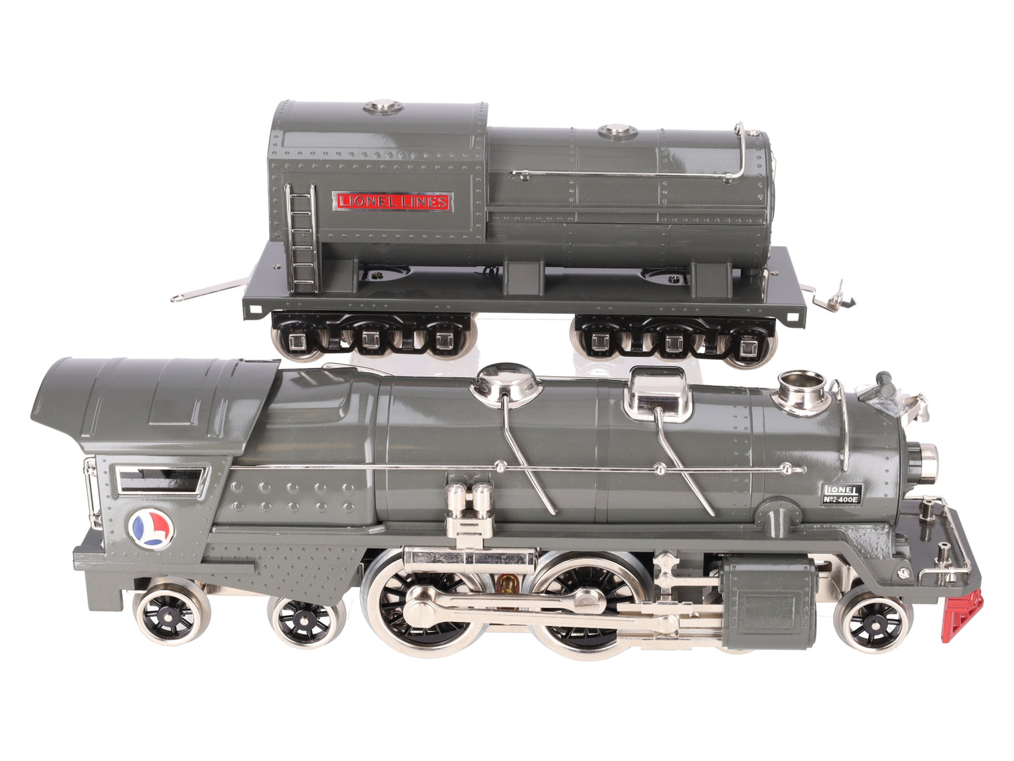 Lionel 6-13108 Standard Gauge 400E 4-4-4 Steam Locomotive and Tender EX/Box