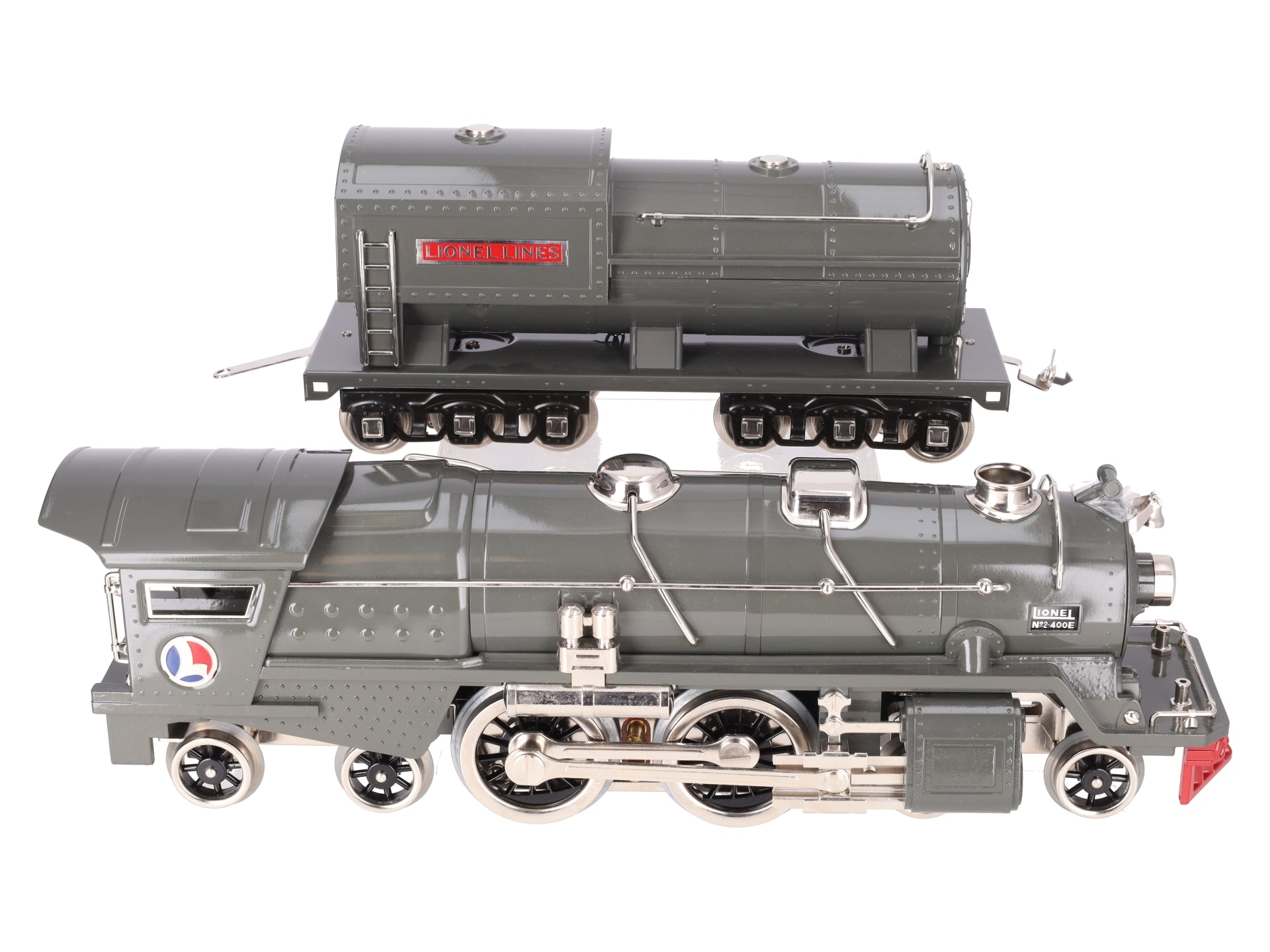 Lionel 6-13108 Standard Gauge 400E 4-4-4 Steam Locomotive and Tender EX/Box