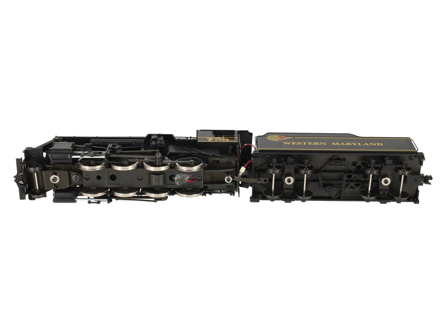 Weaver 1804S O WM Baldwin 2-8-0 Consolidation Steam Locomotive #758 (2-Rail) EX