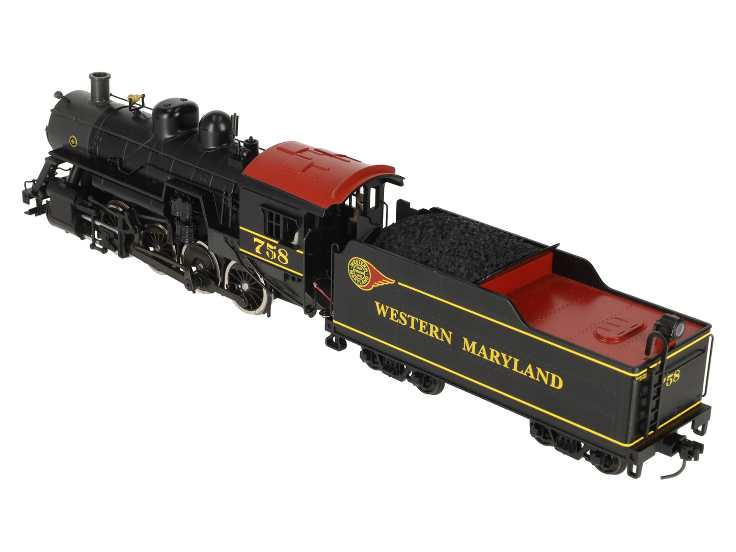 Weaver 1804S O WM Baldwin 2-8-0 Consolidation Steam Locomotive #758 (2-Rail) EX