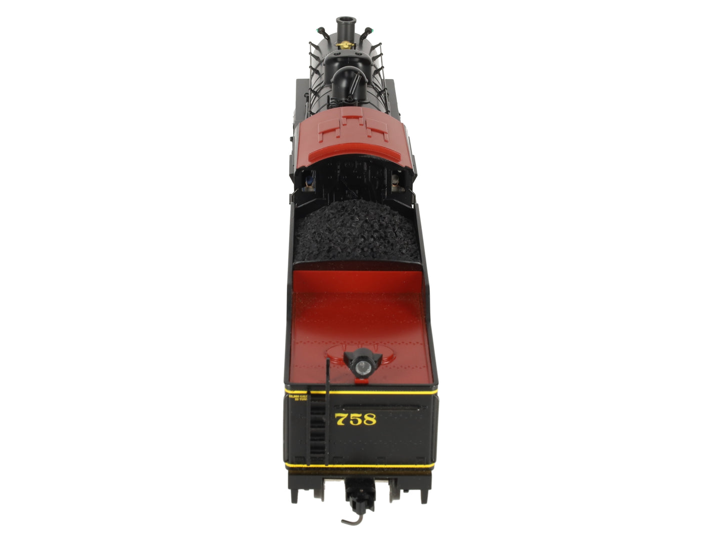 Weaver 1804S O WM Baldwin 2-8-0 Consolidation Steam Locomotive #758 (2-Rail) EX