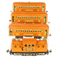 Lionel 4 O Macy's Original Bild-A-Loco Electric Loco & Passengers #4 605 605 606 VG