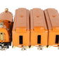 Lionel 4 O Macy's Original Bild-A-Loco Electric Loco & Passengers #4 605 605 606 VG