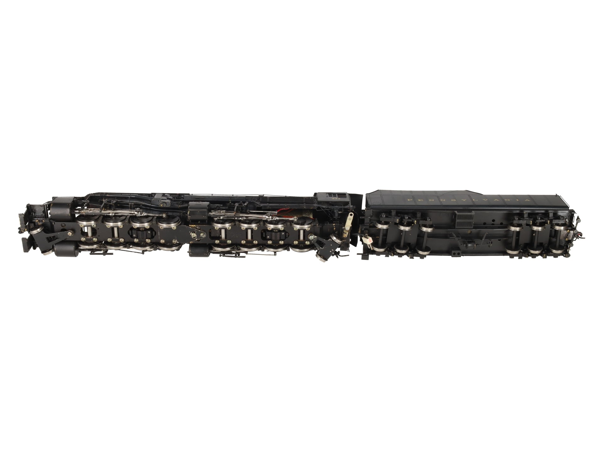 Overland 0139 O Brass PRR HH-1 Class 2-8-8-2 Steam Loco & Tender #377 (2-Rail) EX/Box