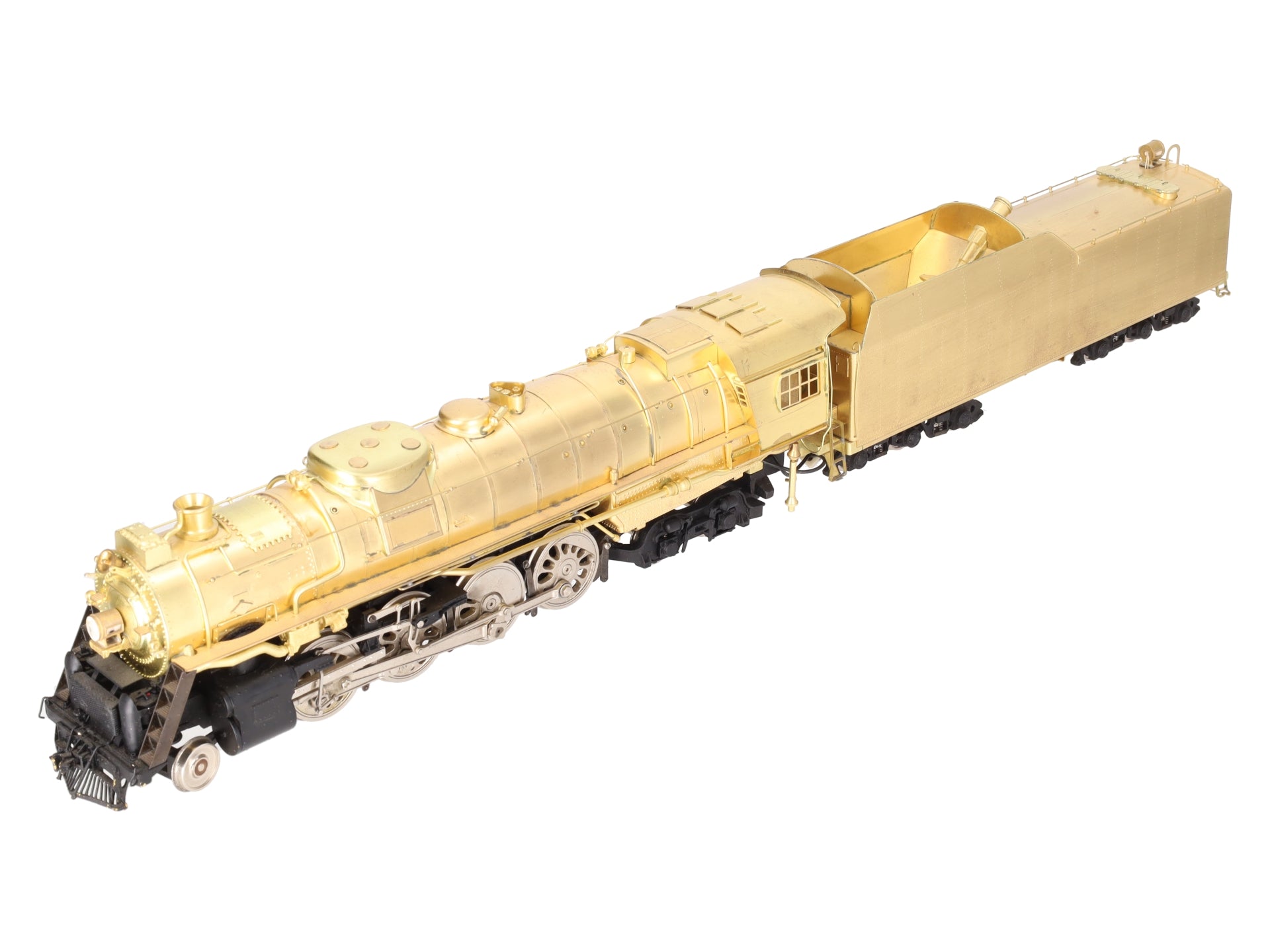 US Hobbies 1747 O Brass L & N 2-8-4 Steam Locomotive & Tender (2-Rail) VG/Box