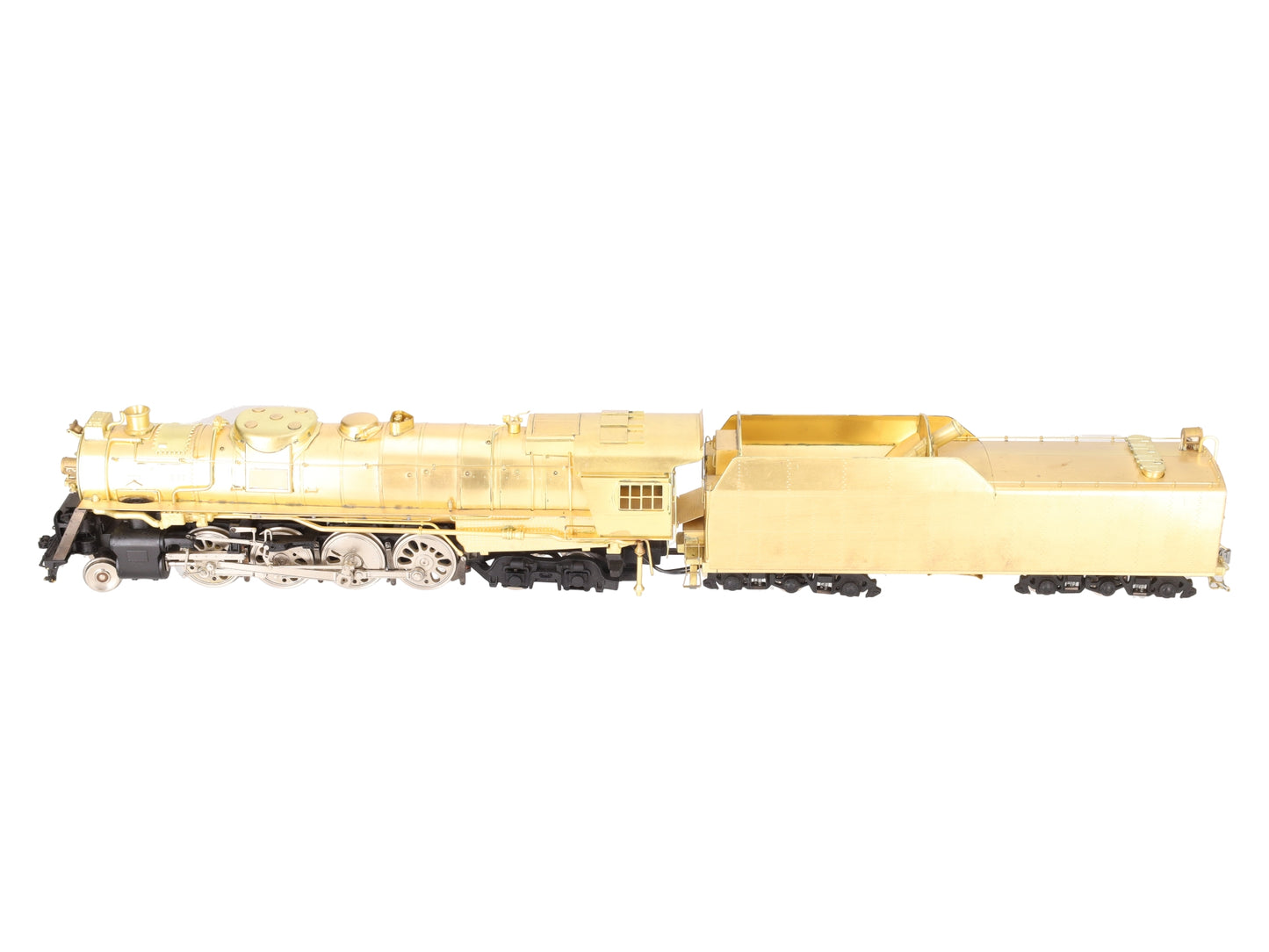 US Hobbies 1747 O Brass L & N 2-8-4 Steam Locomotive & Tender (2-Rail) VG/Box