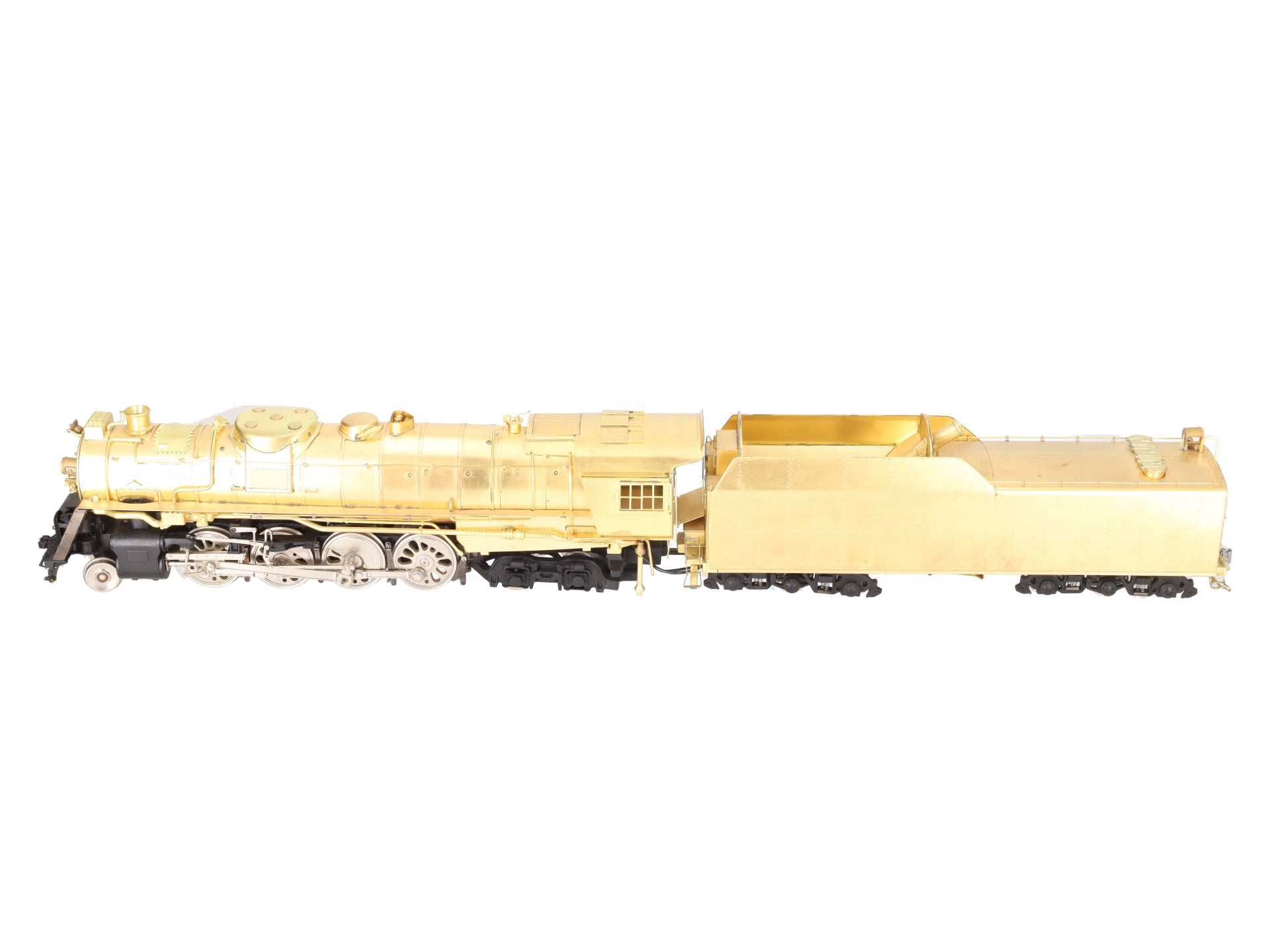 US Hobbies 1747 O Brass L & N 2-8-4 Steam Locomotive & Tender (2-Rail) VG/Box