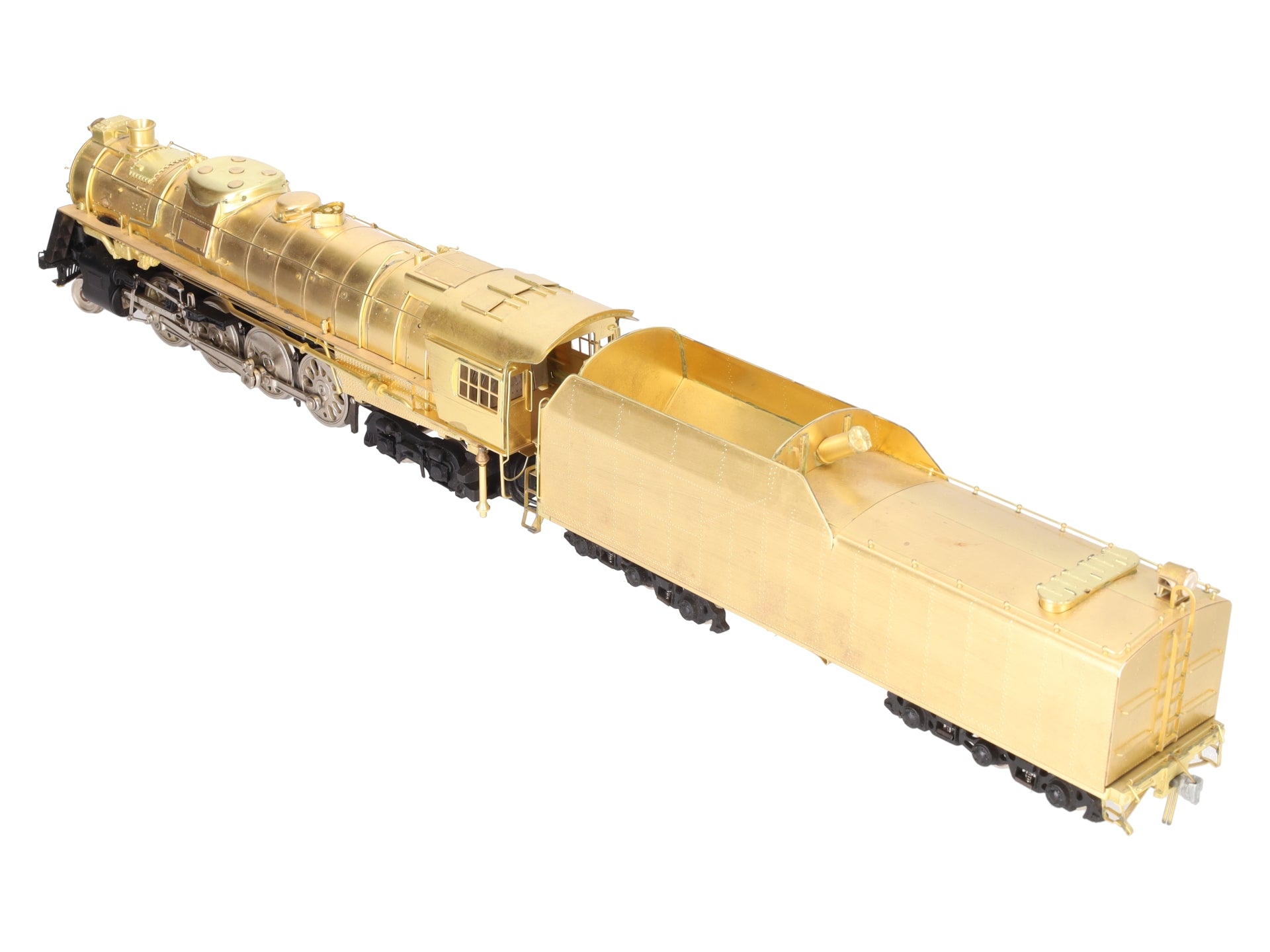 US Hobbies 1747 O Brass L & N 2-8-4 Steam Locomotive & Tender (2-Rail) VG/Box