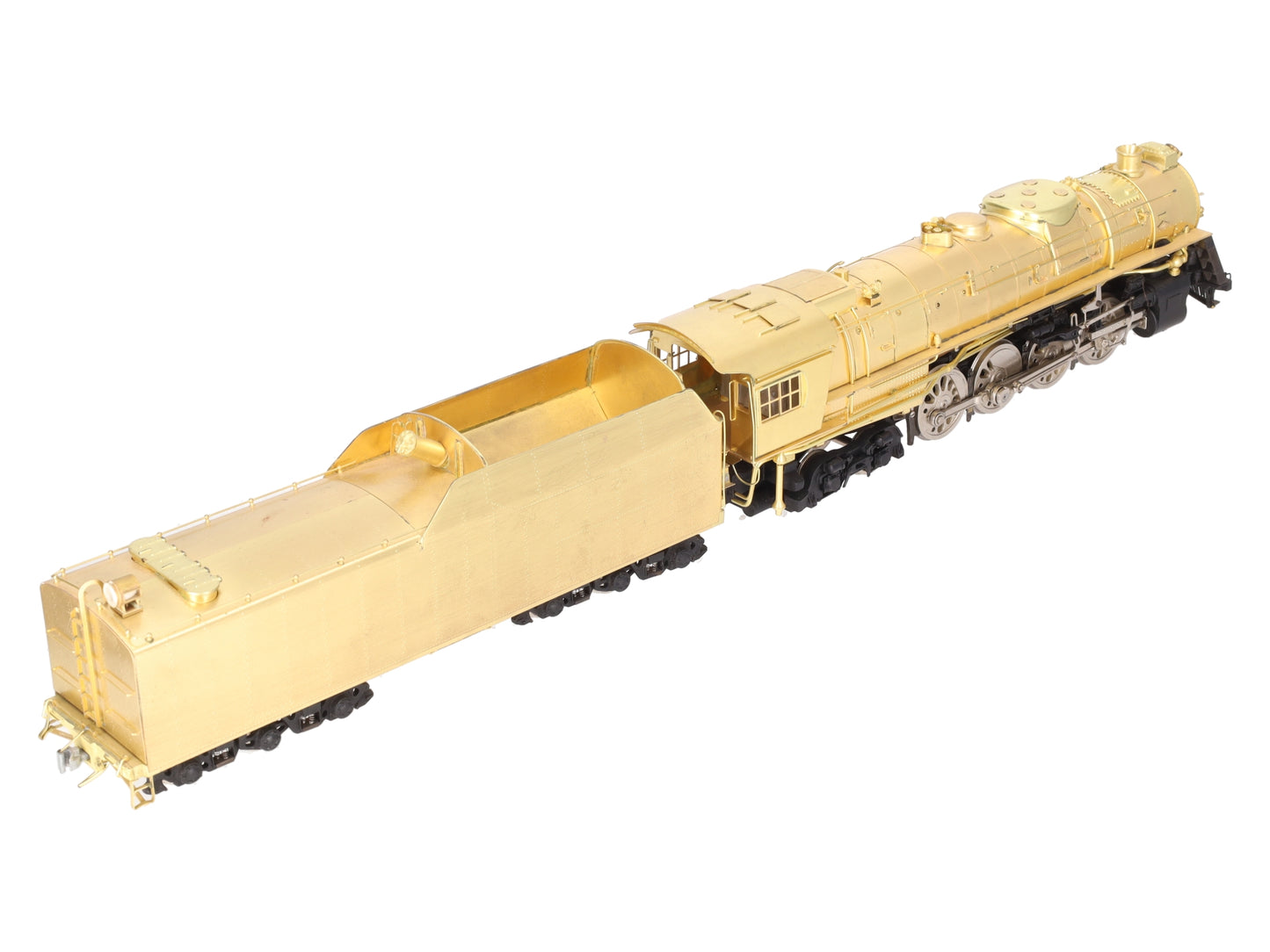US Hobbies 1747 O Brass L & N 2-8-4 Steam Locomotive & Tender (2-Rail) VG/Box