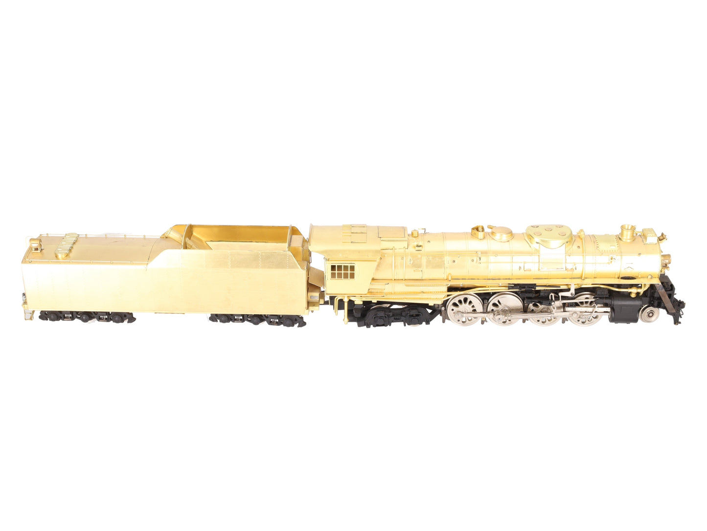 US Hobbies 1747 O Brass L & N 2-8-4 Steam Locomotive & Tender (2-Rail) VG/Box