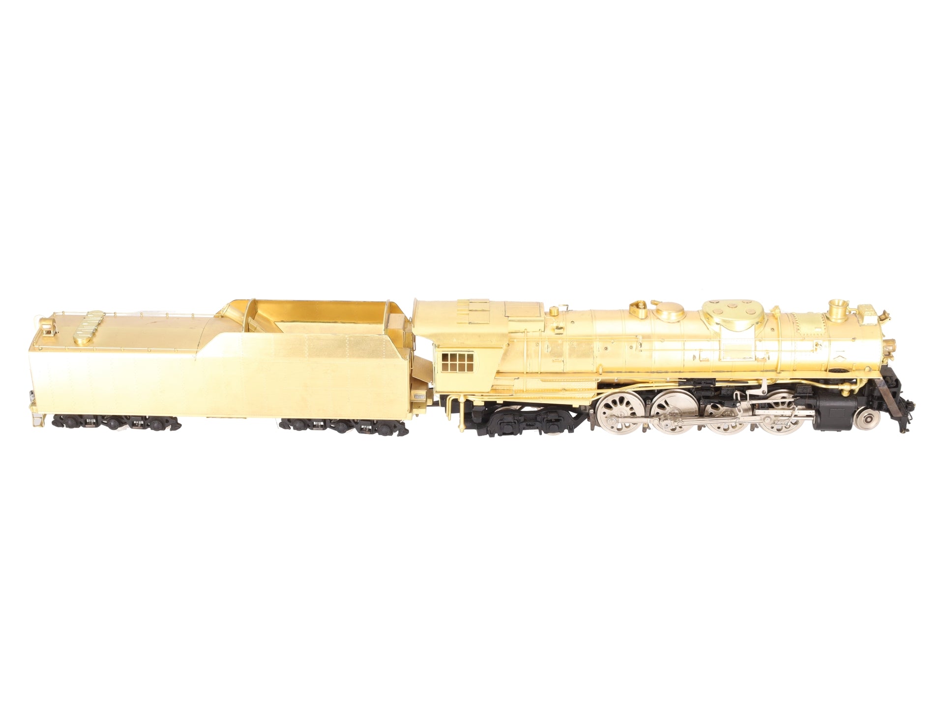 US Hobbies 1747 O Brass L & N 2-8-4 Steam Locomotive & Tender (2-Rail) VG/Box