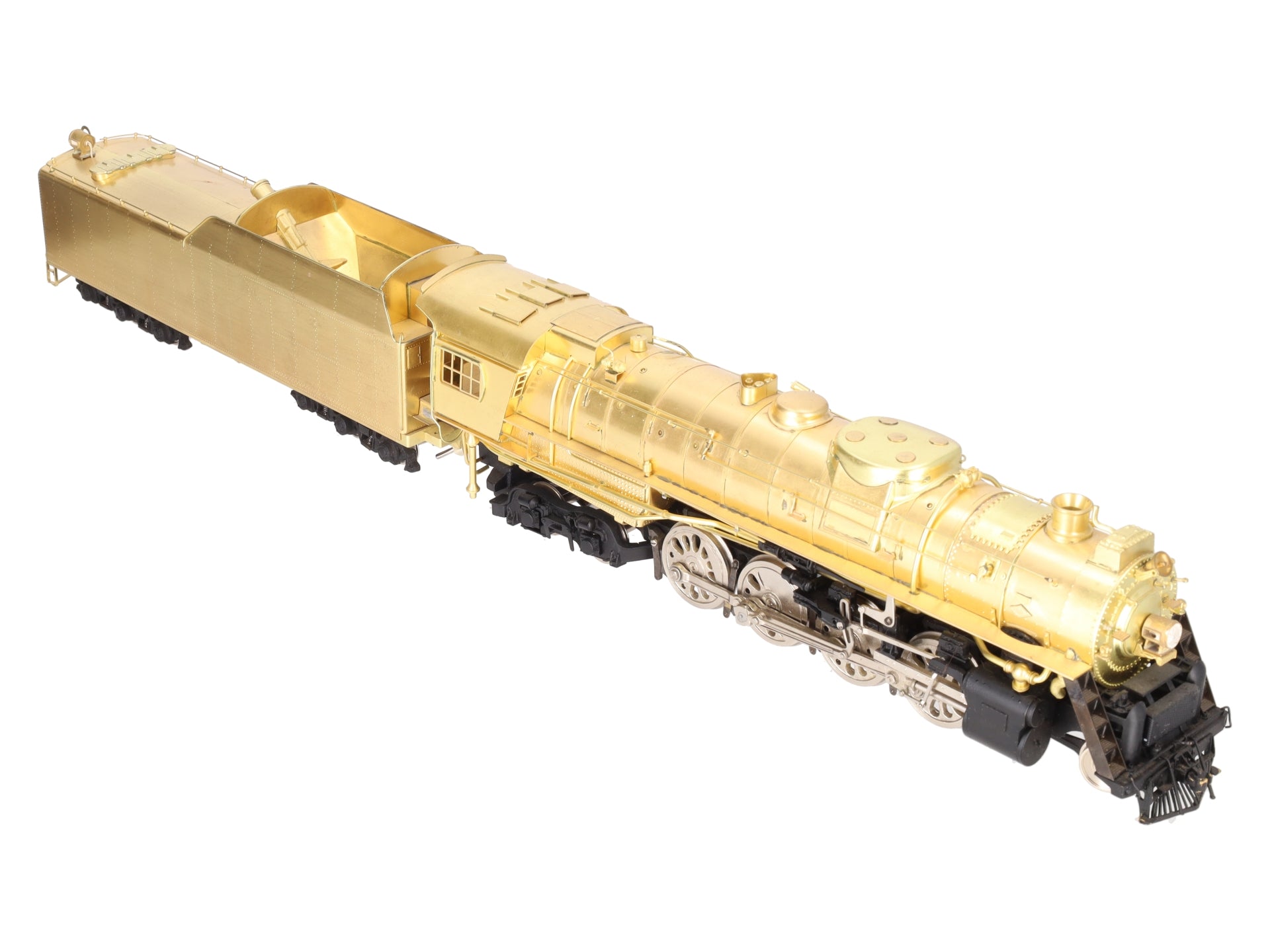 US Hobbies 1747 O Brass L & N 2-8-4 Steam Locomotive & Tender (2-Rail) VG/Box