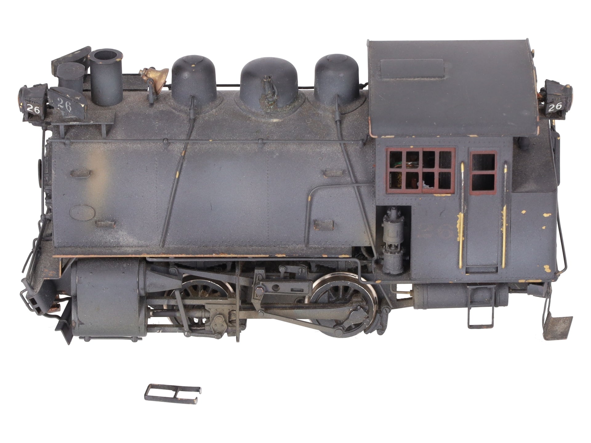 KTM Scale Models O BRASS 2-Rail B&O 0-4-0 T Dockside Switcher - Painted