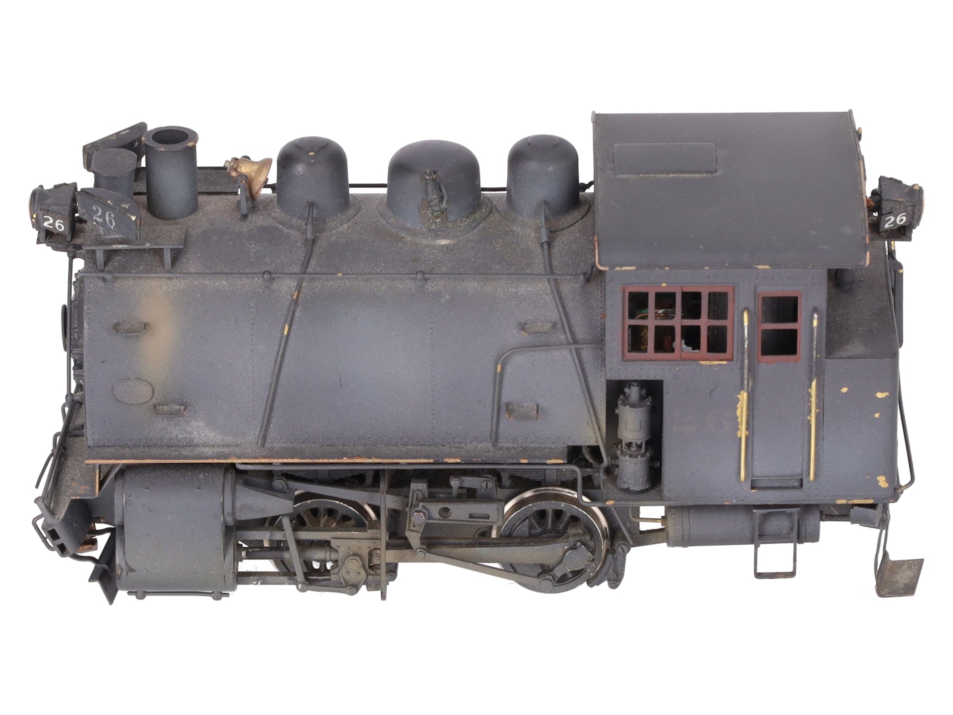 KTM Scale Models O BRASS 2-Rail B&O 0-4-0 T Dockside Switcher - Painted