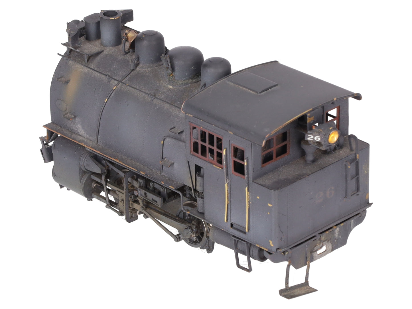 KTM Scale Models O BRASS 2-Rail B&O 0-4-0 T Dockside Switcher - Painted