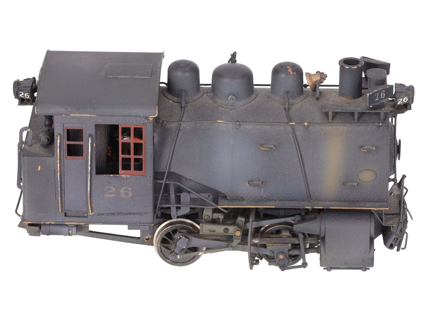 KTM Scale Models O BRASS 2-Rail B&O 0-4-0 T Dockside Switcher - Painted