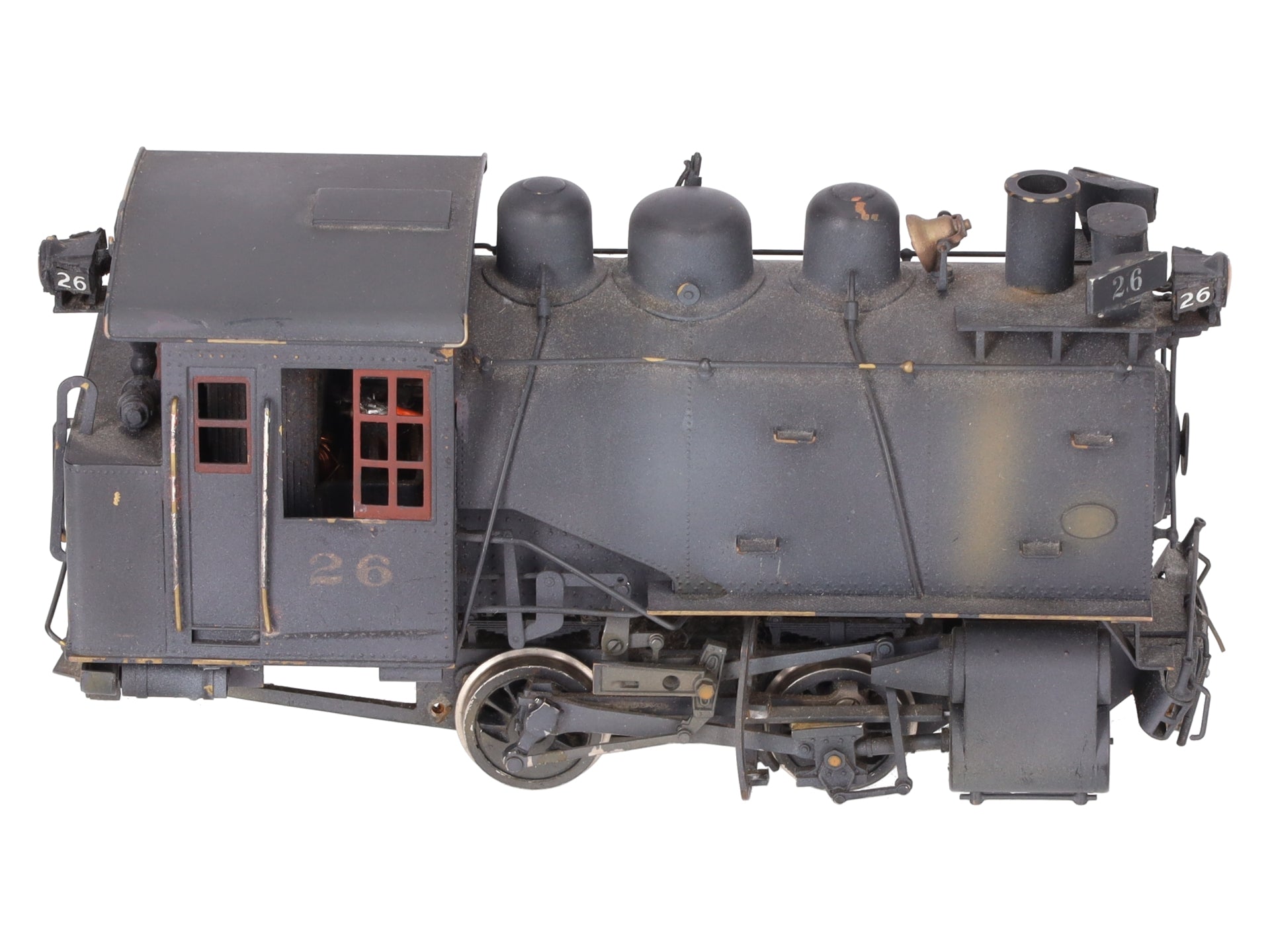 KTM Scale Models O BRASS 2-Rail B&O 0-4-0 T Dockside Switcher - Painted