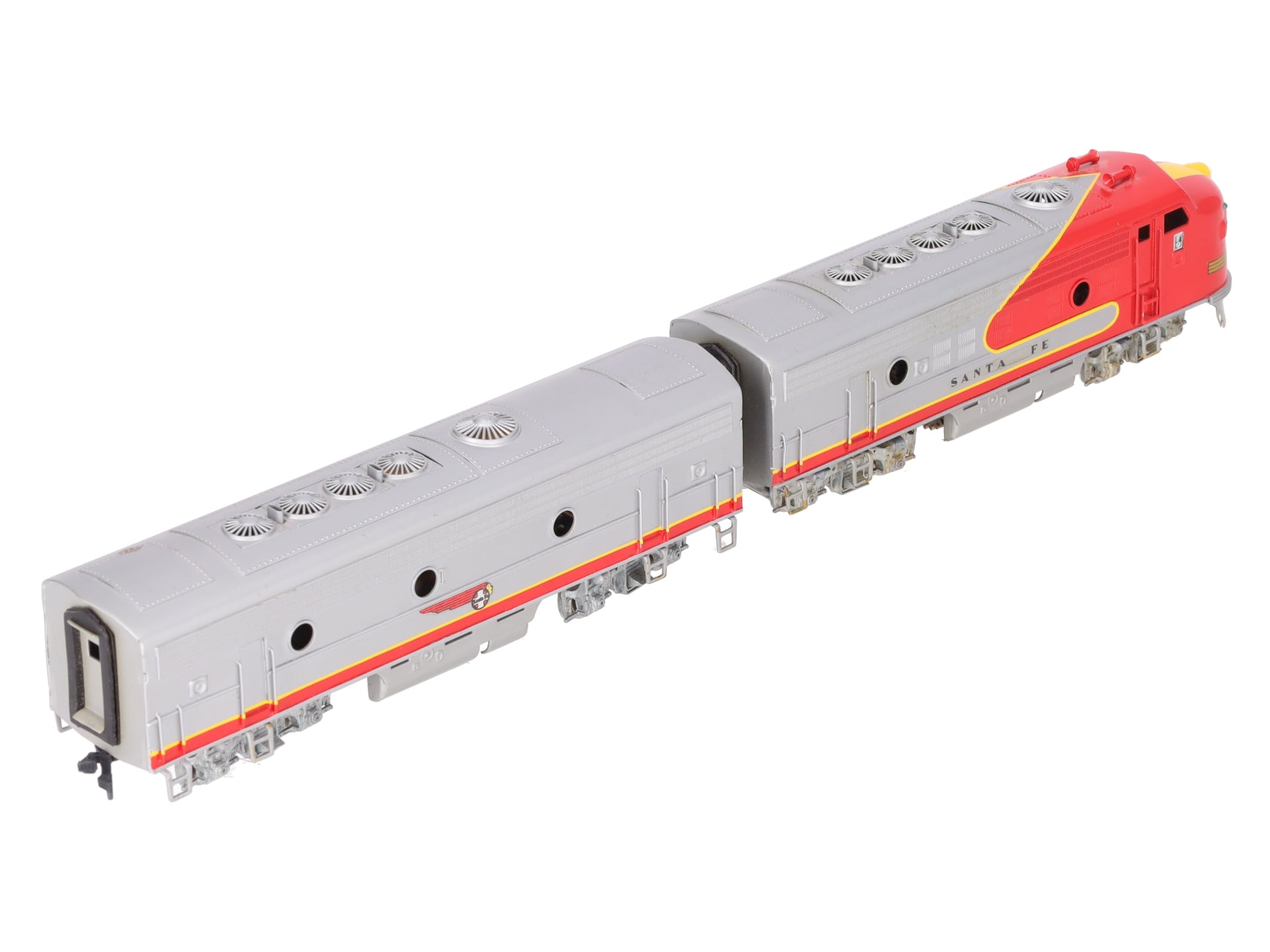 Tenshodo 131/132 HO BRASS Santa Fe EMD F-9 AB Diesel Locomotive Set-Painted