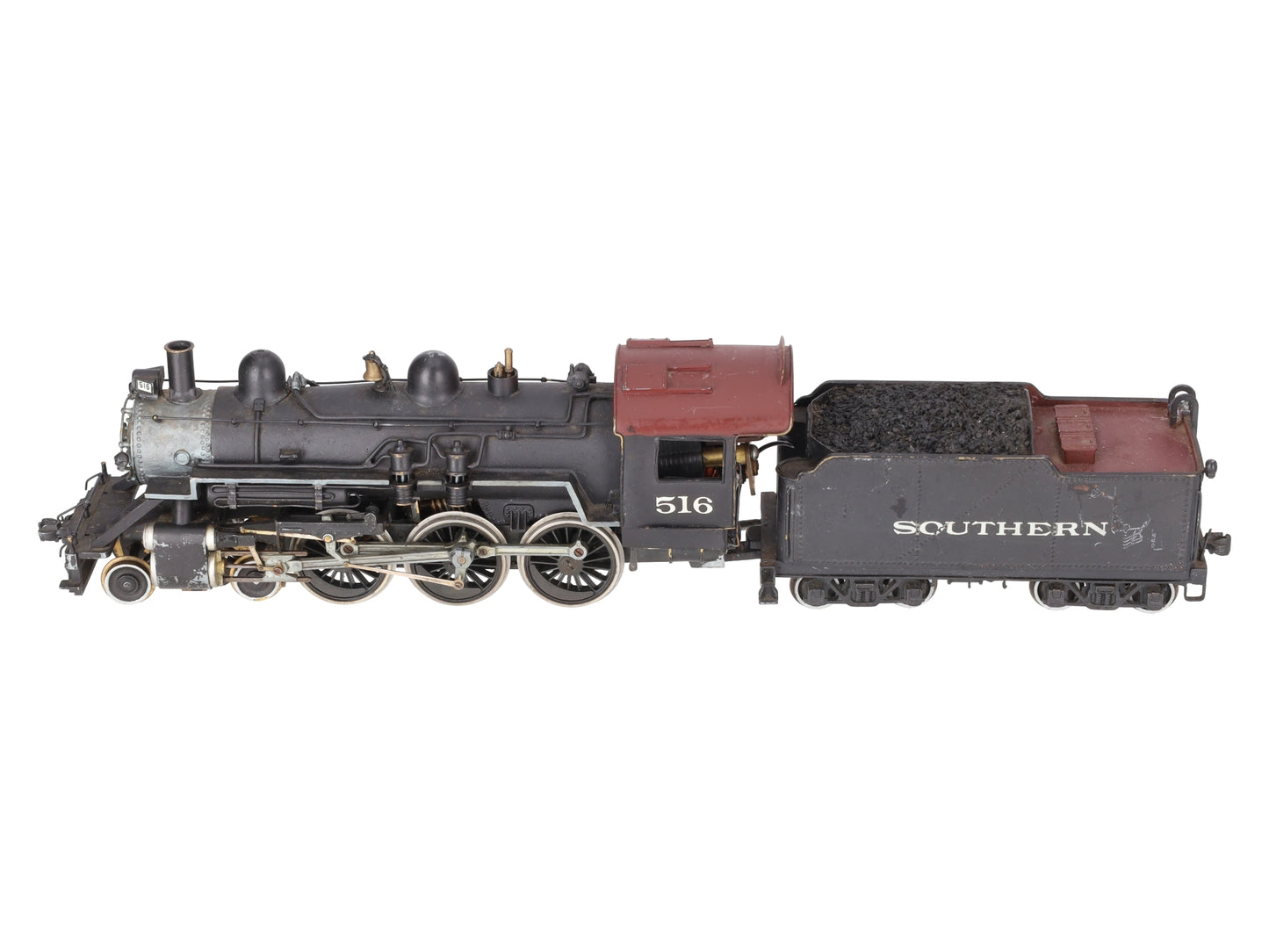 Varney O Gauge CUSTOM BRASS Steam Locomotive & Southern Tender #516