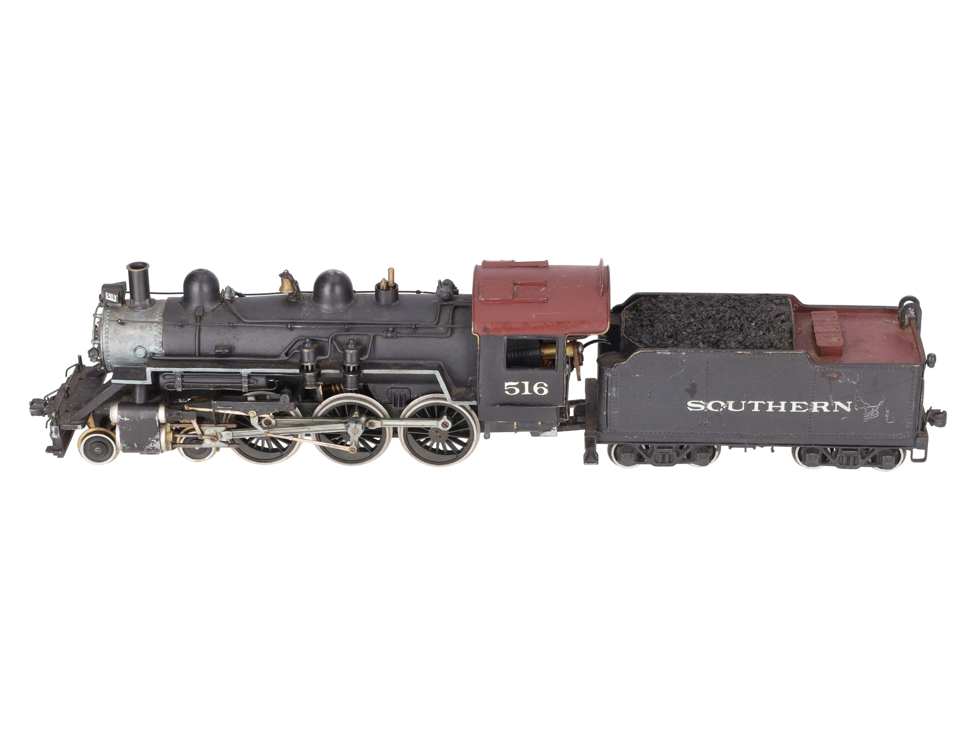 Varney O Gauge CUSTOM BRASS Steam Locomotive & Southern Tender #516