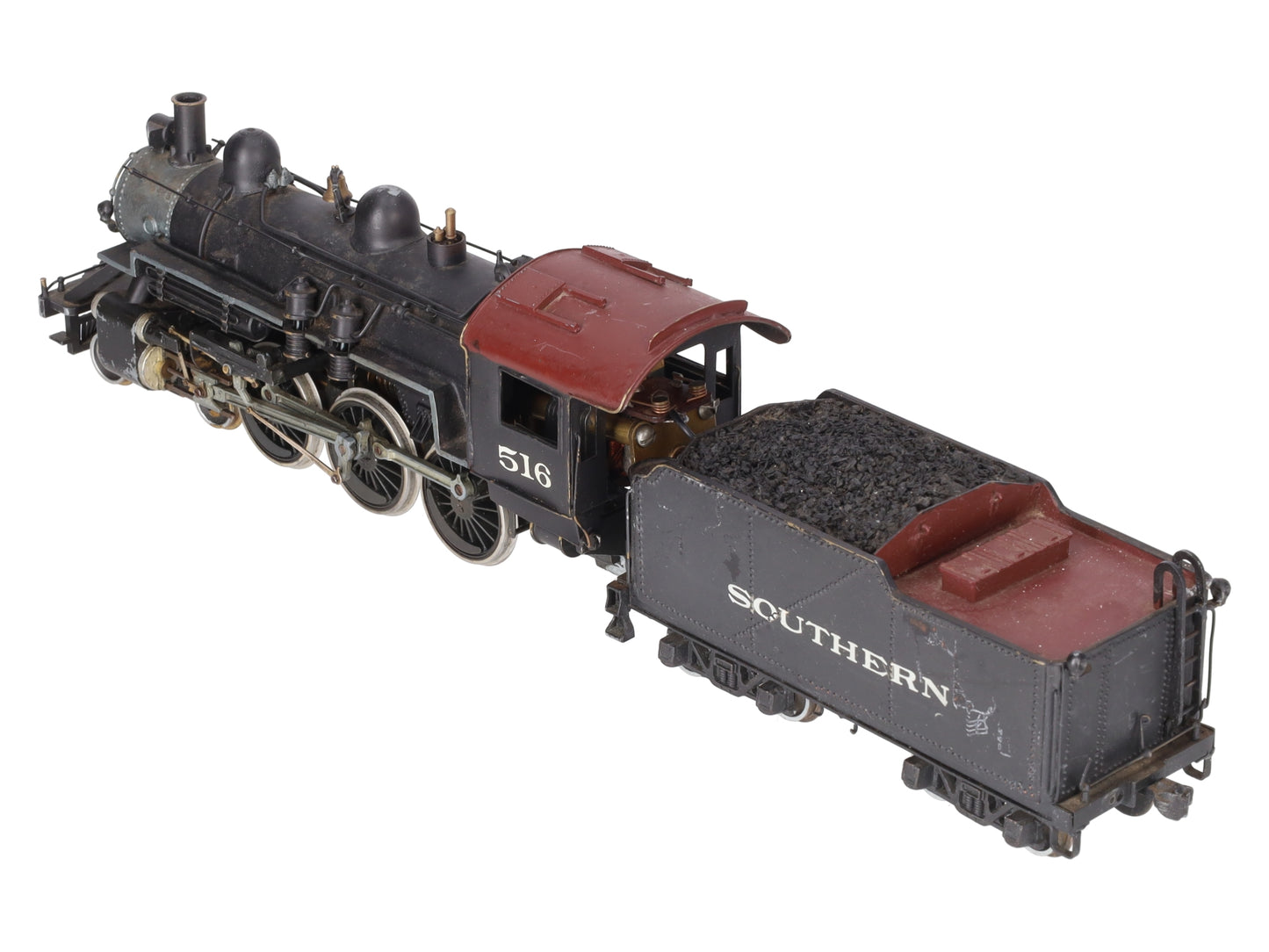 Varney O Gauge CUSTOM BRASS Steam Locomotive & Southern Tender #516
