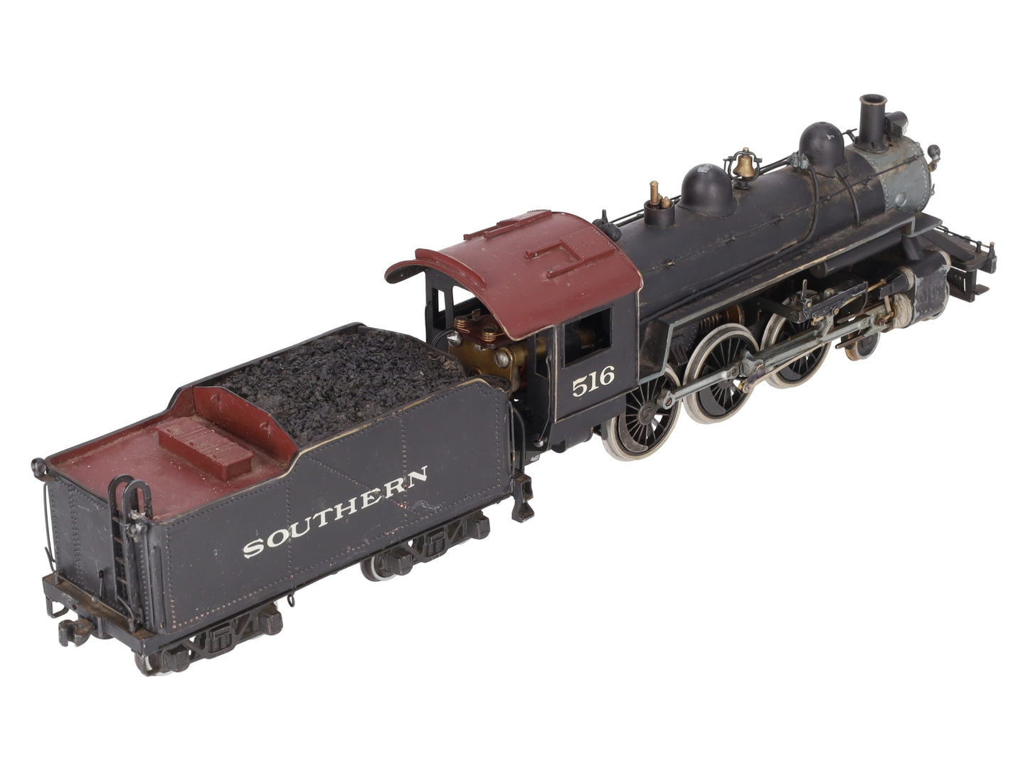 Varney O Gauge CUSTOM BRASS Steam Locomotive & Southern Tender #516