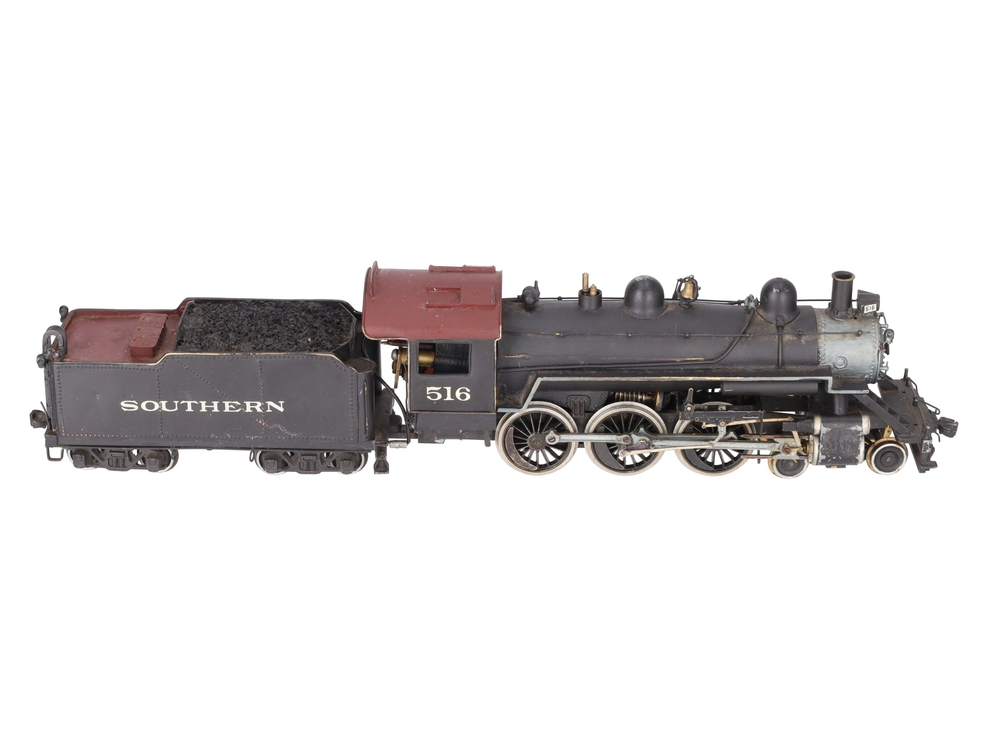 Varney O Gauge CUSTOM BRASS Steam Locomotive & Southern Tender #516