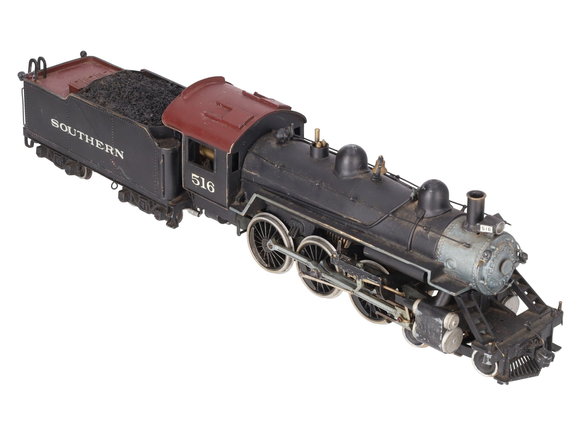 Varney O Gauge CUSTOM BRASS Steam Locomotive & Southern Tender #516