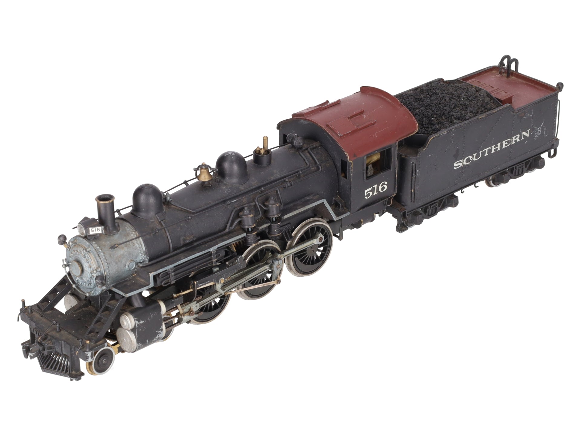 Varney O Gauge CUSTOM BRASS Steam Locomotive & Southern Tender #516
