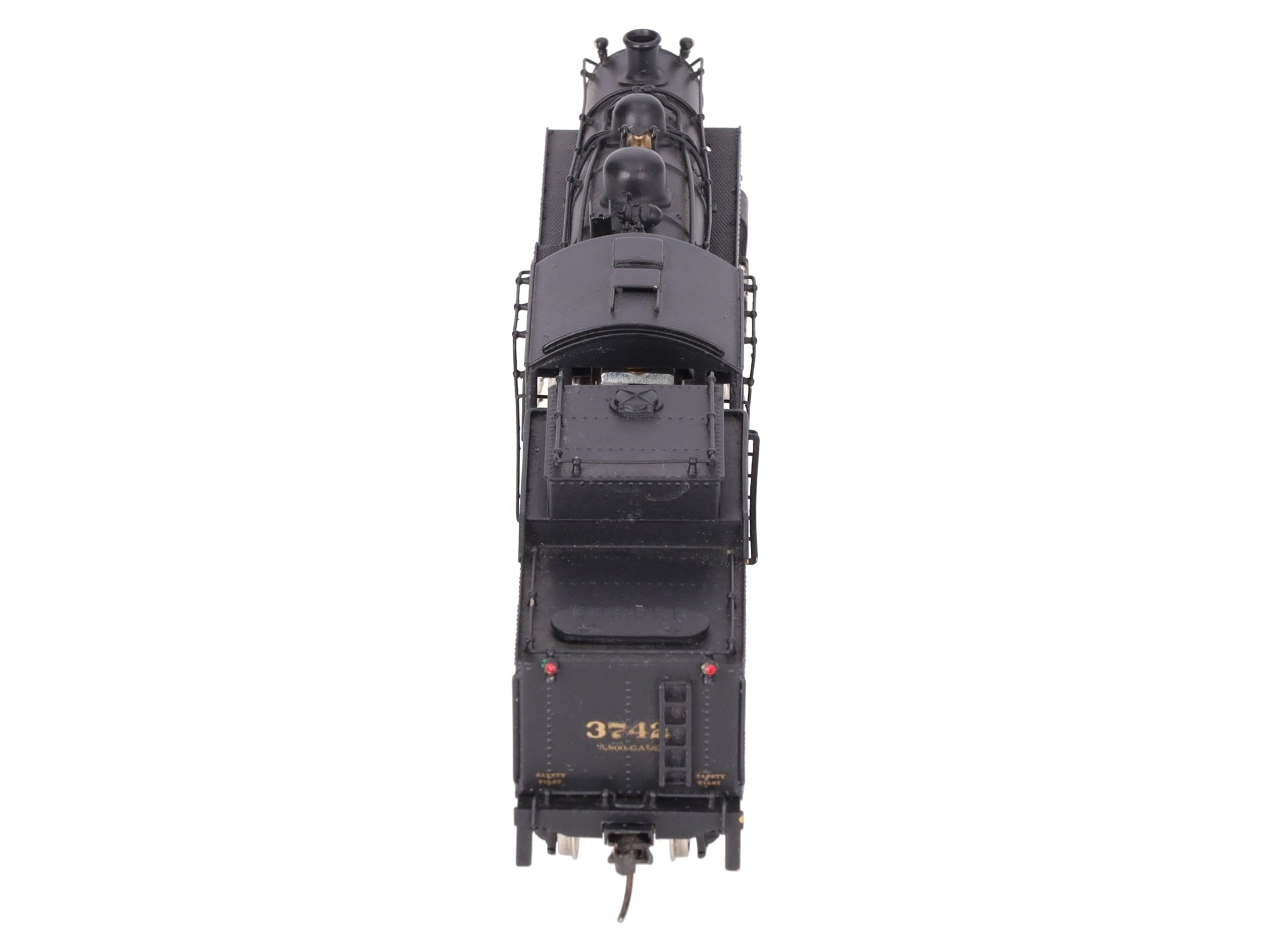 Pacific Pike HO Scale BRASS Vintage C.P N2 2-8-0 Loco w/ Tender #3742- Painted