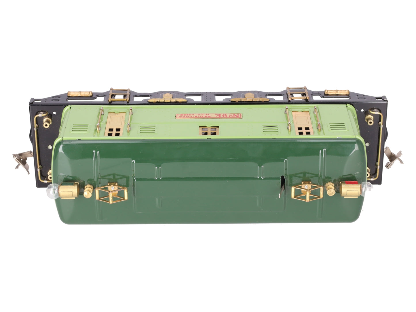 MTH 9E Standard Gauge Light Green 2-4-2 Electric Locomotive #9E EX