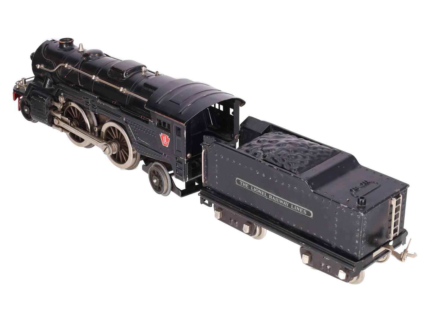 Lionel 1835E Vintage Standard Gauge Steam Locomotive with 1835W Tender VG