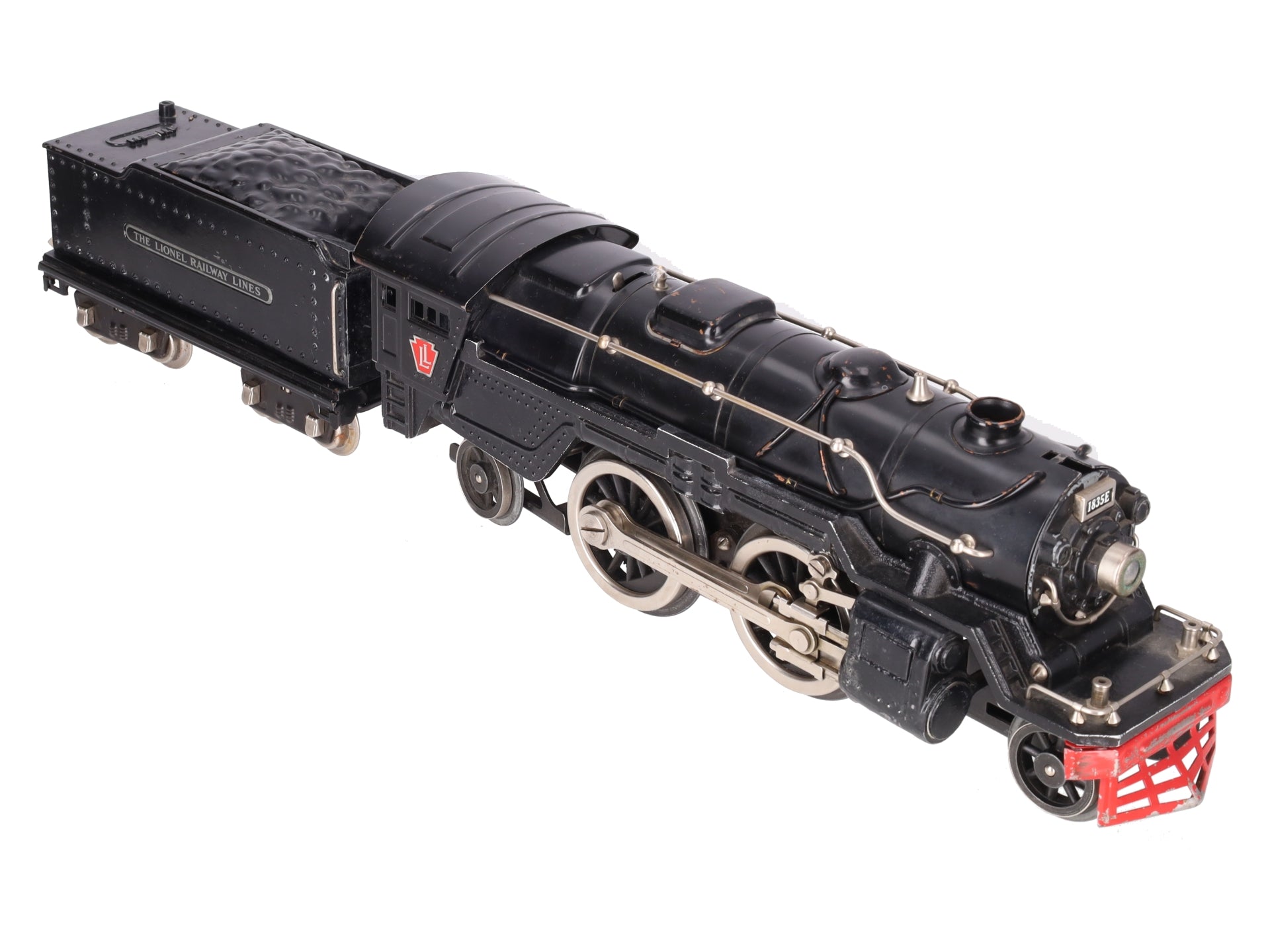 Lionel 1835E Vintage Standard Gauge Steam Locomotive with 1835W Tender VG