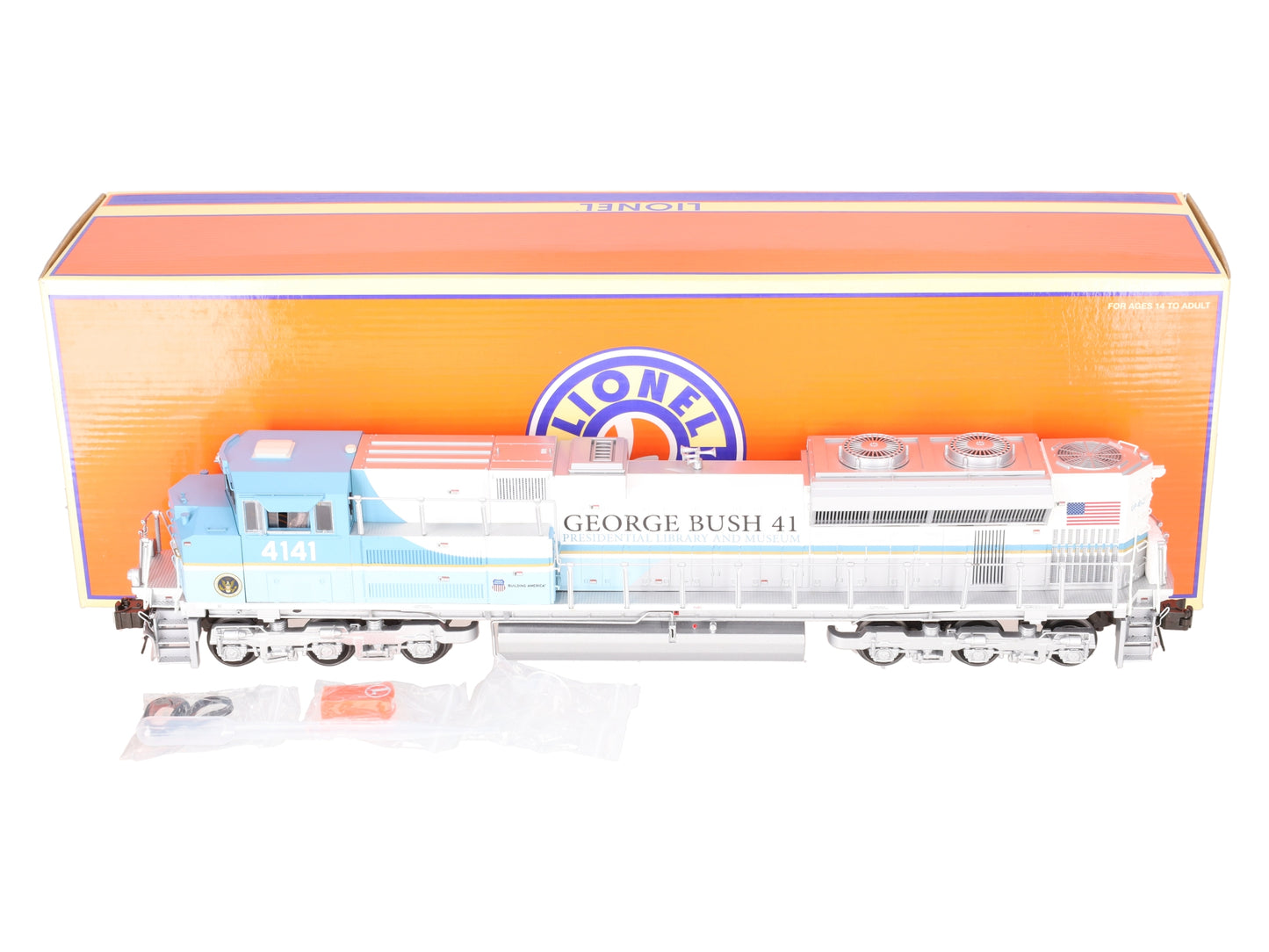 Lionel 6-34618 O UP George Bush SD70 Ace Diesel Locomotive #4141 with Legacy LN/Box