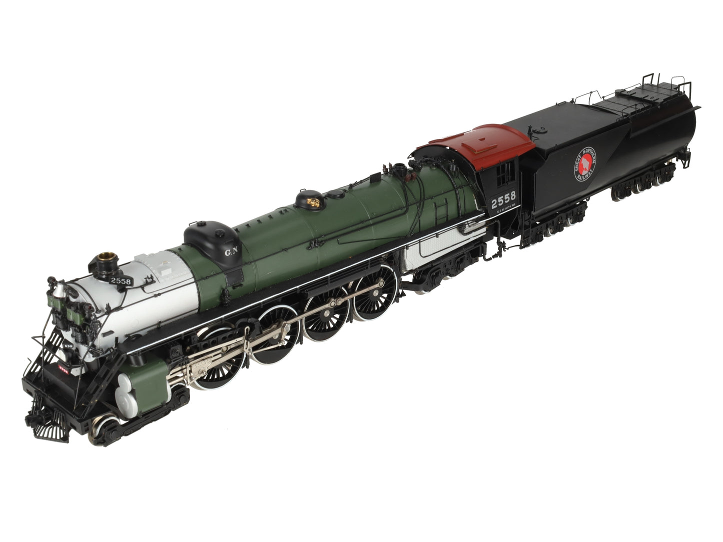 3rd Rail 2558 O Brass Great Northern 4-8-4 S-2 Steam Locomotive #2558 EX/Box