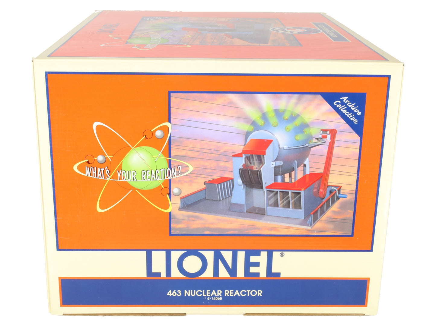 Lionel 6-14065 O Gauge 463 Operating Nuclear Reactor EX/Box