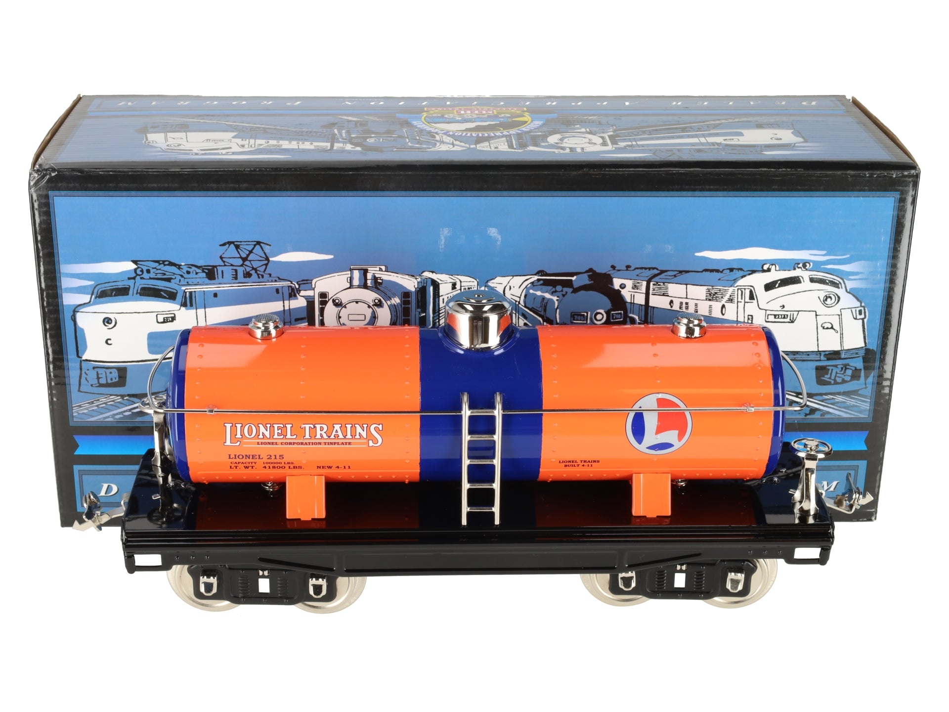 MTH 11-30131 Standard Gauge Lionel Lines Tank Car LN/Box