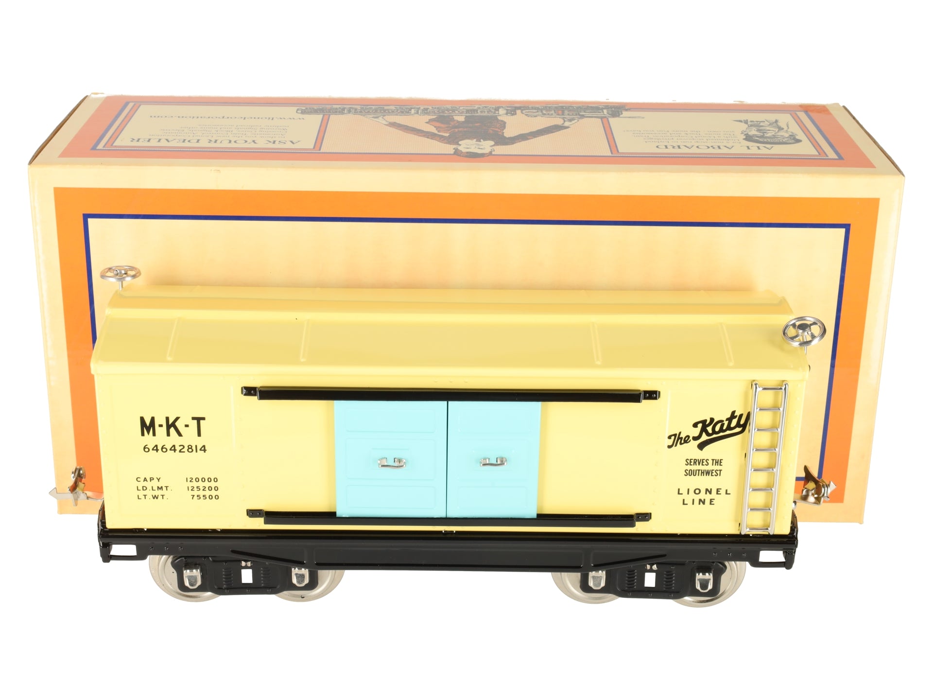 Lionel 11-30153 Standard Gauge Katy Boxcar LN/Box