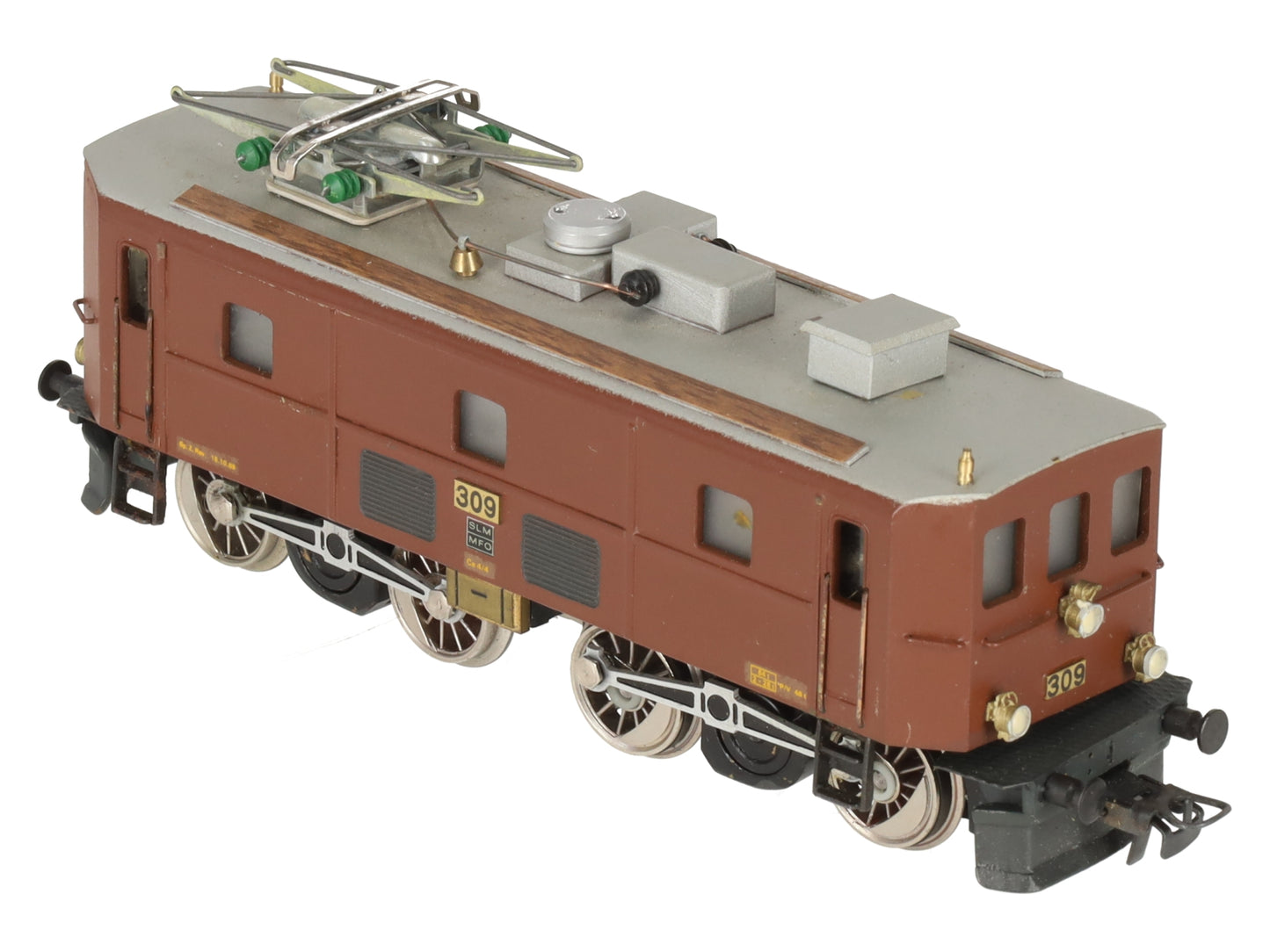 Fulgurex 309 HO Scale Brass BLS Ce 4/4 Electric Locomotive #309