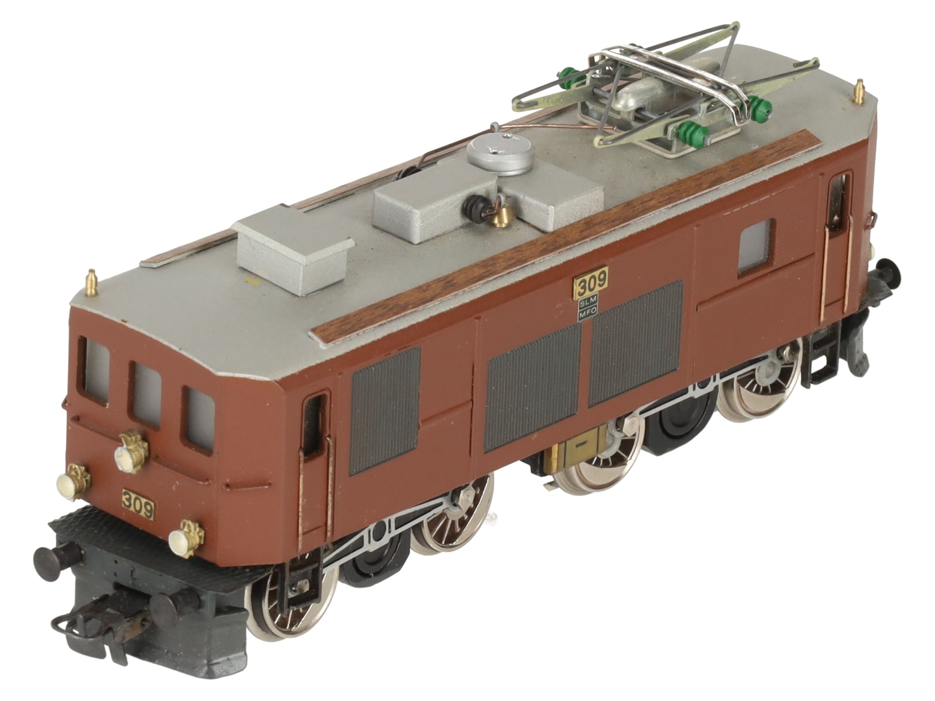 Fulgurex 309 HO Scale Brass BLS Ce 4/4 Electric Locomotive #309